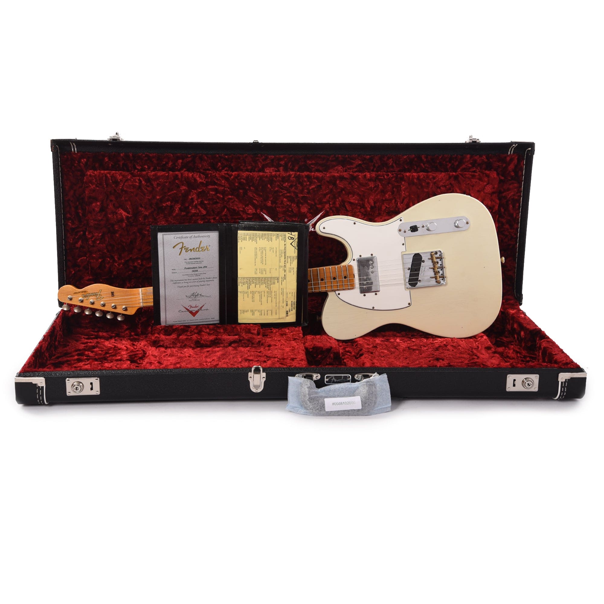 Fender Custom Shop Postmodern Telecaster Journeyman Relic Aged India Ivory Electric Guitars / Solid Body