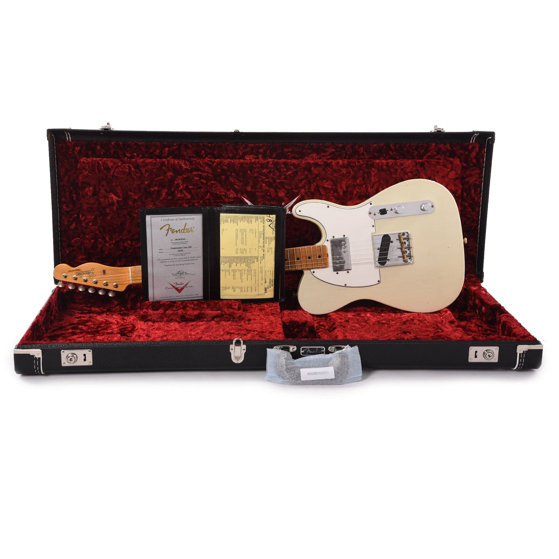 Fender Custom Shop Postmodern Telecaster Journeyman Relic Aged India Ivory Electric Guitars / Solid Body