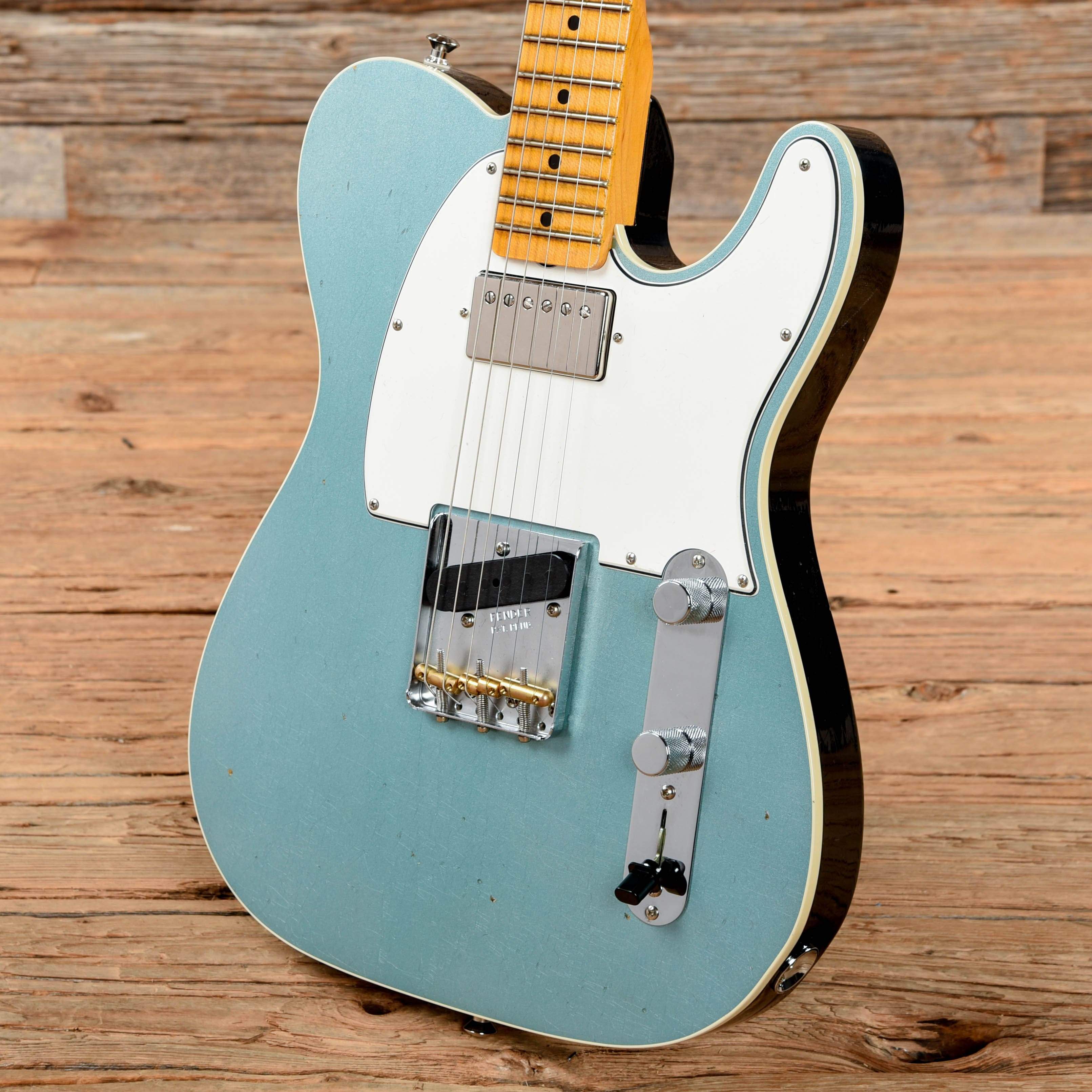Fender Custom Shop Postmodern Telecaster Journeyman Relic Firemist Silver 2021 Electric Guitars / Solid Body