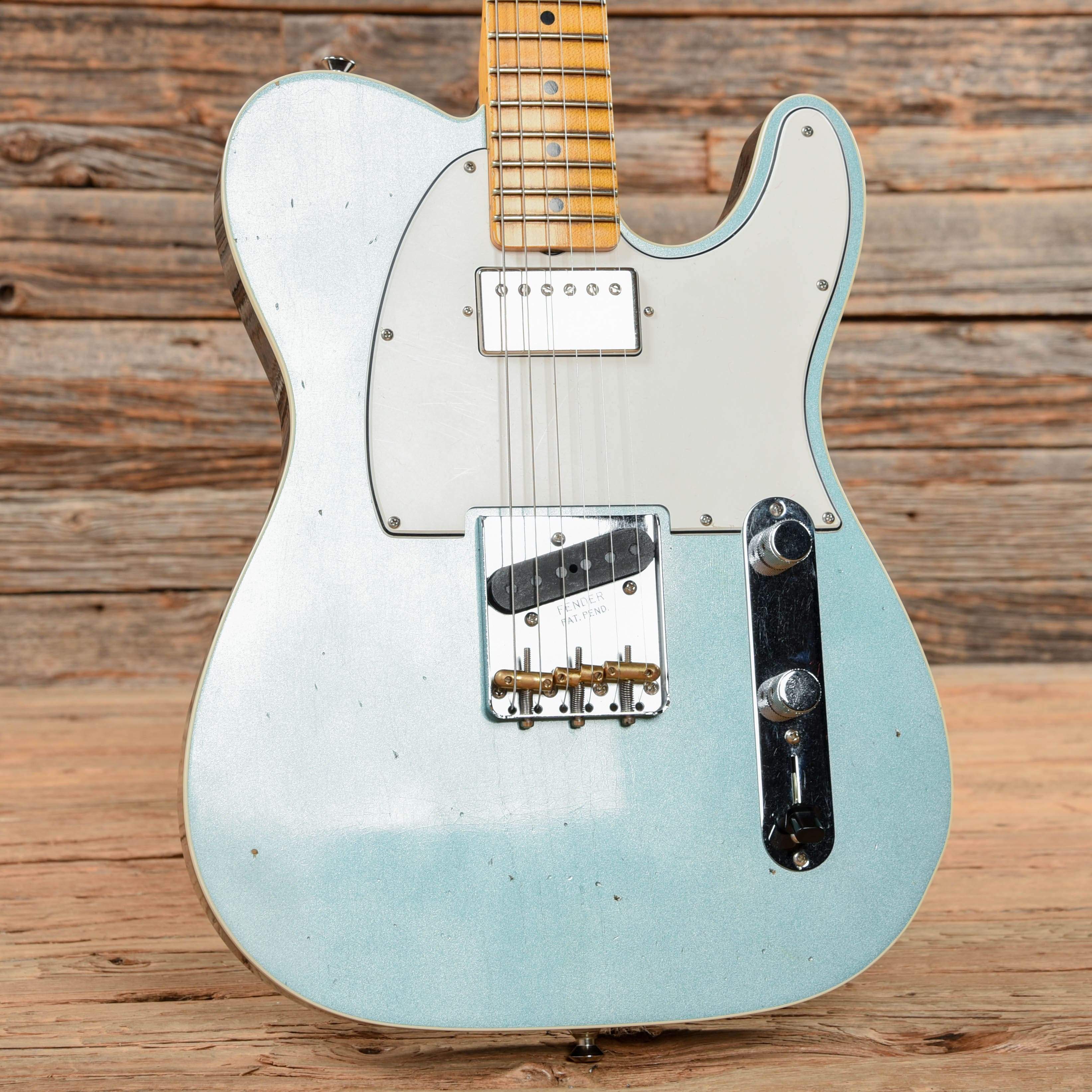Fender Custom Shop Postmodern Telecaster Journeyman Relic Firemist Silver 2021 Electric Guitars / Solid Body