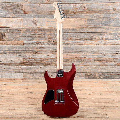 Fender Custom Shop Showmaster FMT HH Black Cherry Transparent 2001 Electric Guitars / Solid Body