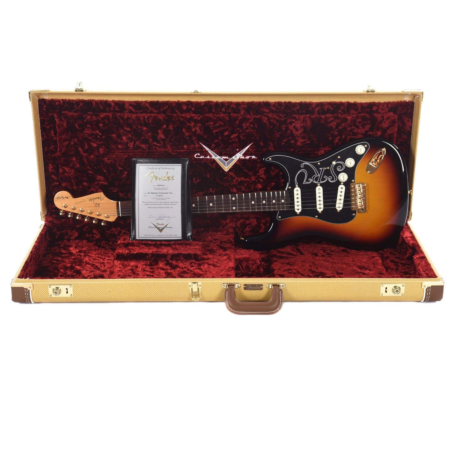 Fender Custom Shop Stevie Ray Vaughan Signature Stratocaster 3-Color Sunburst NOS Electric Guitars / Solid Body