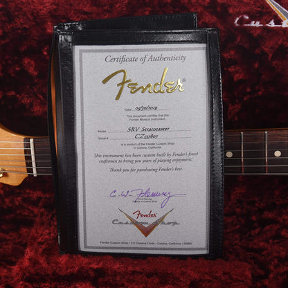 Fender Custom Shop Stevie Ray Vaughan Signature Stratocaster 3-Color Sunburst NOS Electric Guitars / Solid Body