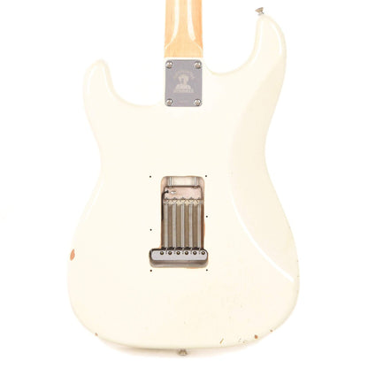 Fender Custom Shop Teambuilt Limited Edition Jimi Hendrix Stratocaster Olympic White Relic Electric Guitars / Solid Body