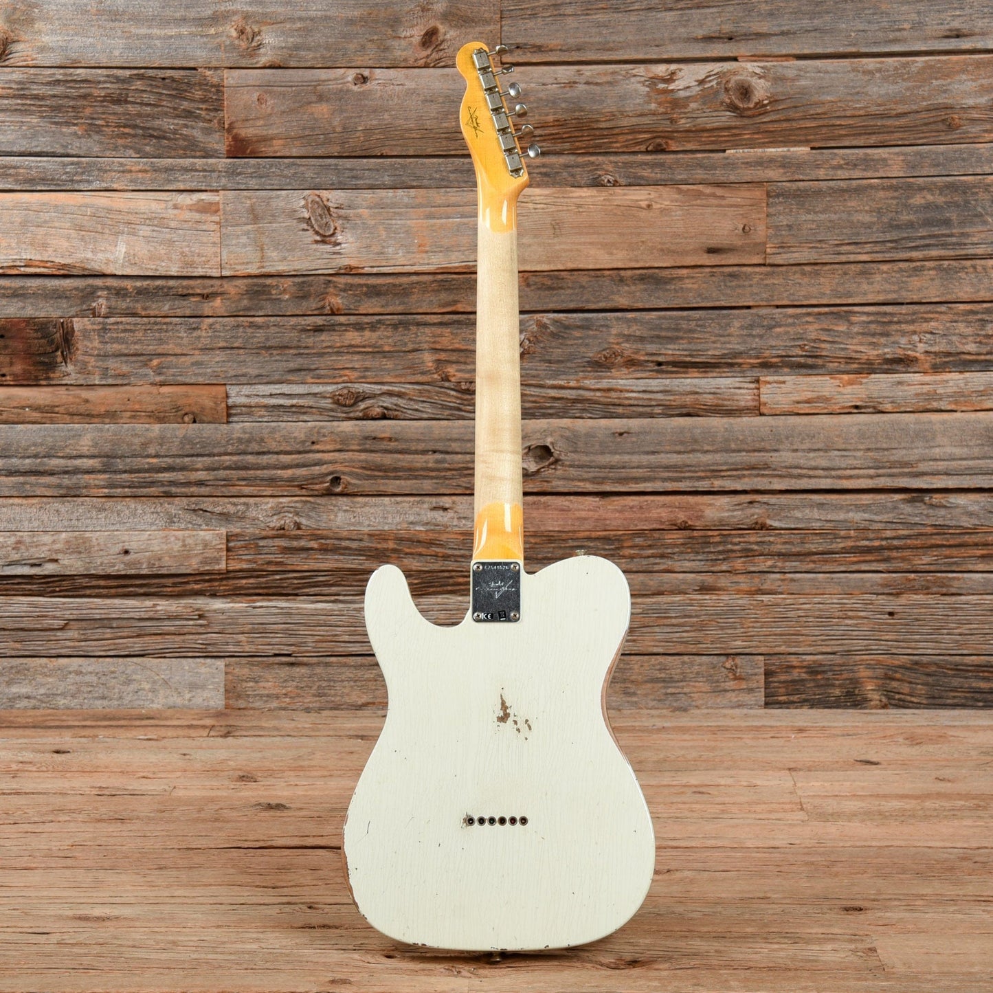 Fender Custom Shop Telecaster Relic Olympic White 2021 Electric Guitars / Solid Body