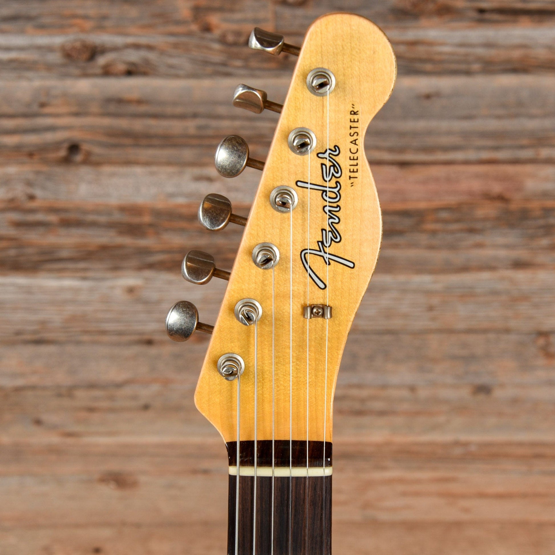 Fender Custom Shop Telecaster Relic Olympic White 2021 Electric Guitars / Solid Body