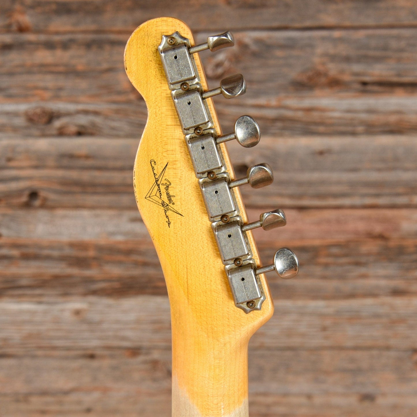 Fender Custom Shop Telecaster Relic Olympic White 2021 Electric Guitars / Solid Body