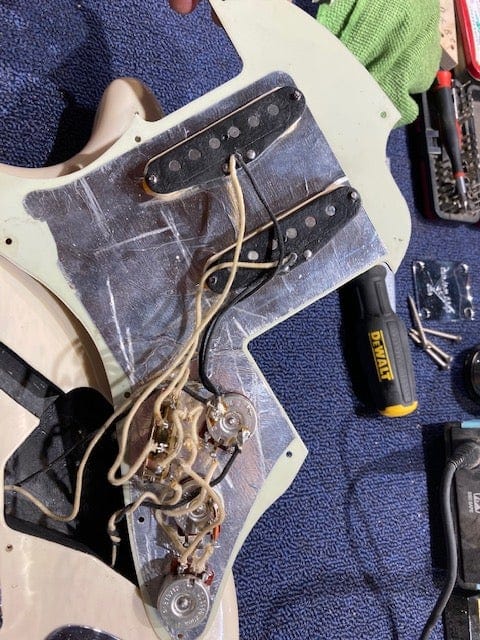 Fender Custom Shop Texascaster White Blonde 1997 Electric Guitars / Solid Body