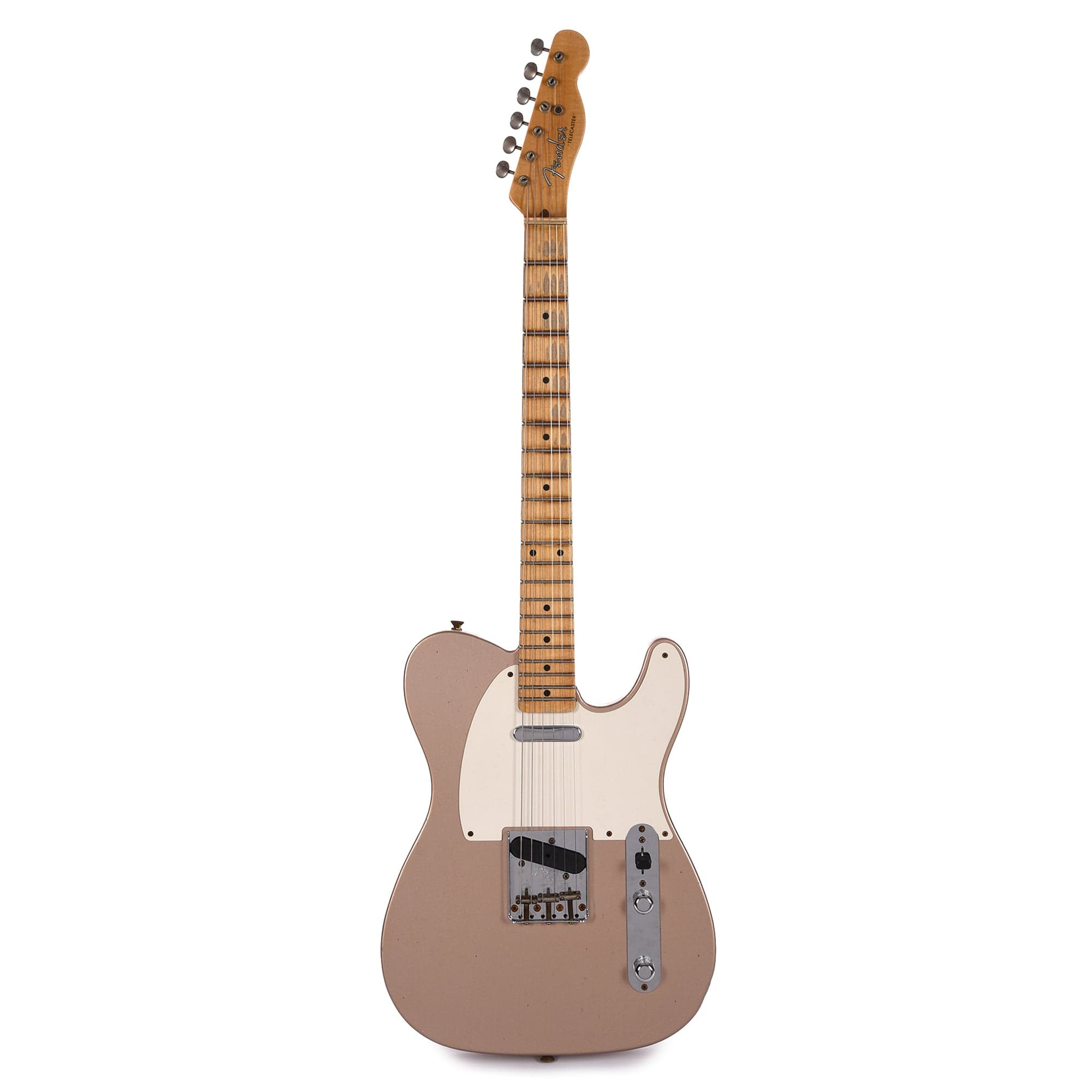 Fender Custom Shop Time Machine 1955 Telecaster Journeyman Faded Aged Copper Electric Guitars / Solid Body