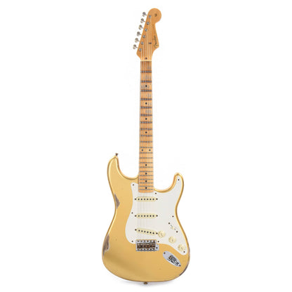 Fender Custom Shop Time Machine 1957 Stratocaster Relic Aged HLE Gold Electric Guitars / Solid Body