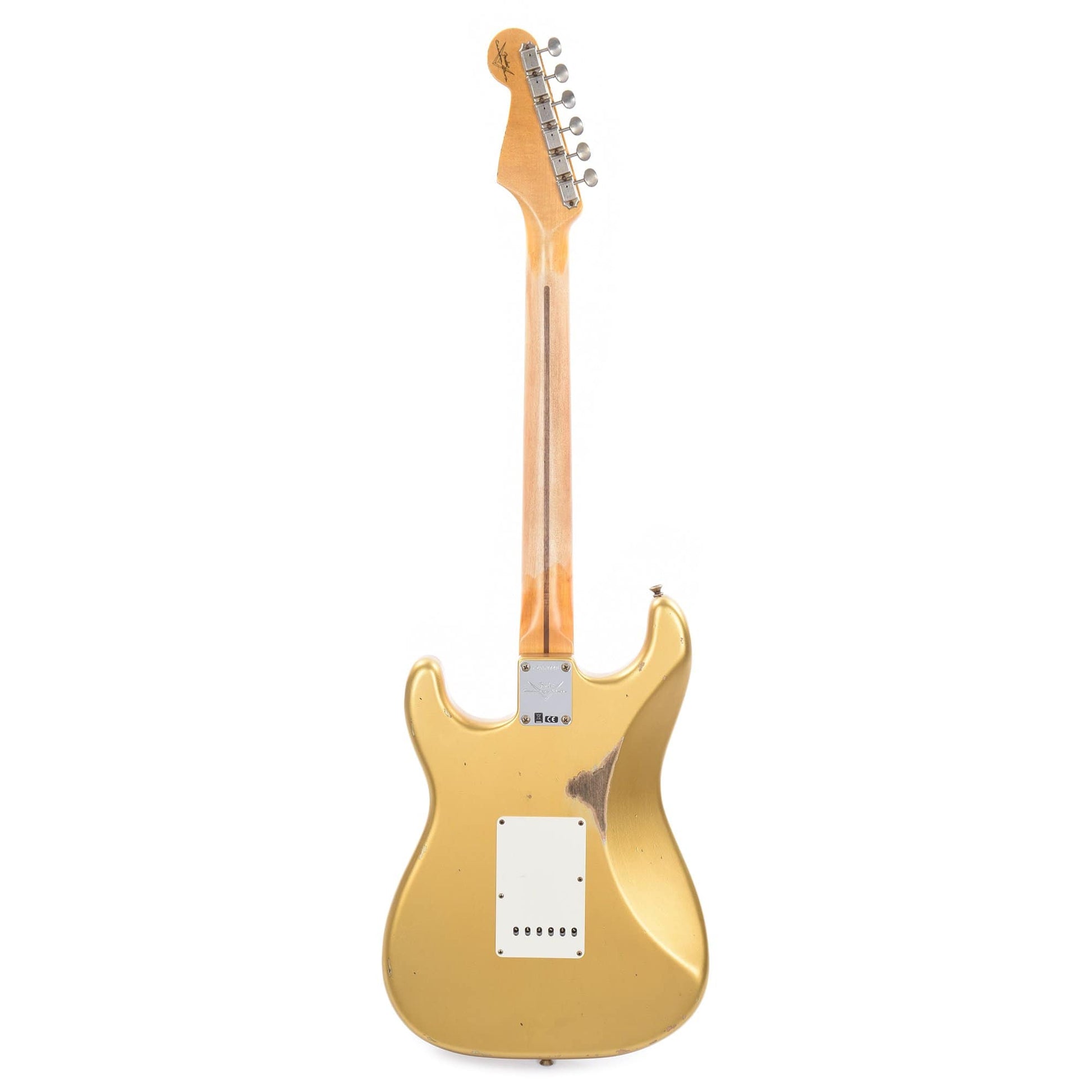 Fender Custom Shop Time Machine 1957 Stratocaster Relic Aged HLE Gold Electric Guitars / Solid Body