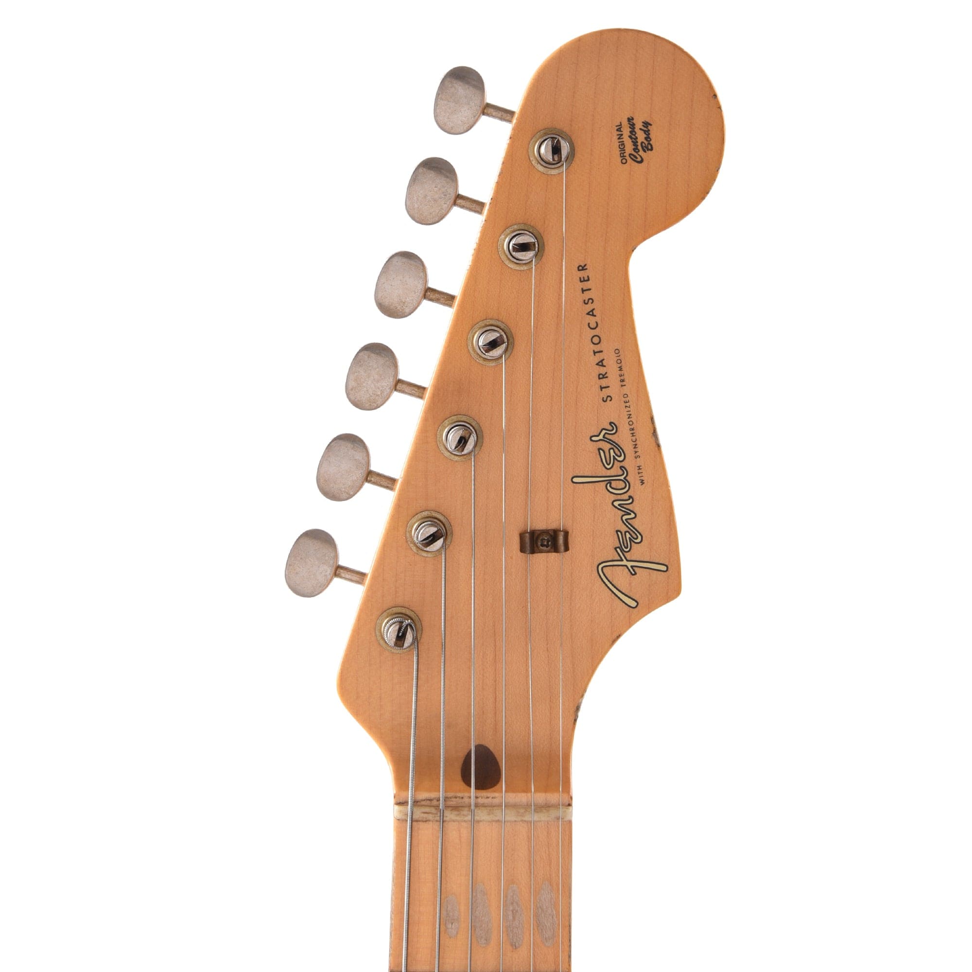 Fender Custom Shop Time Machine 1957 Stratocaster Relic Faded Aged Daphne Blue Electric Guitars / Solid Body