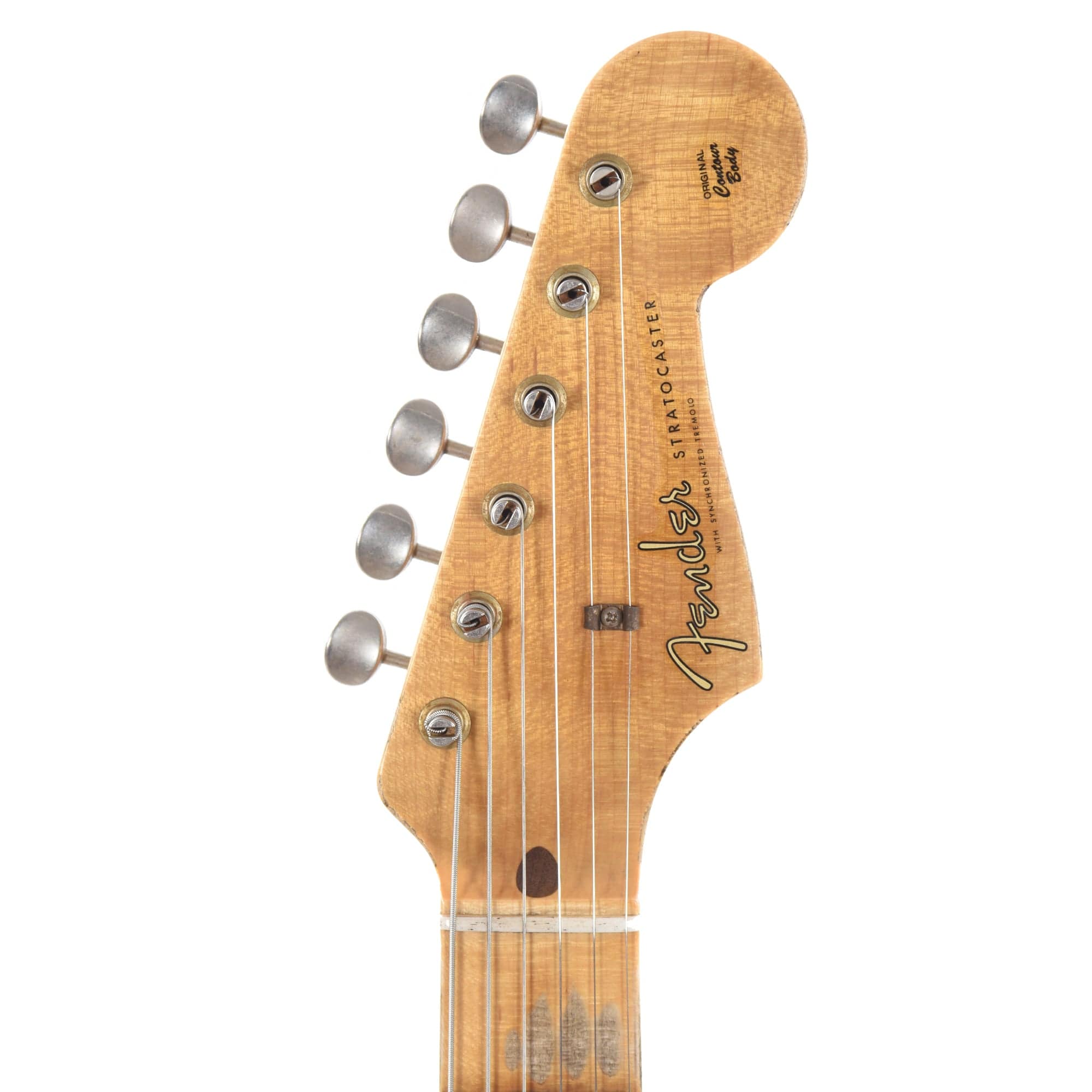 Fender Custom Shop Time Machine 1957 Stratocaster Relic Wide-Fade 2-Color Sunburst Electric Guitars / Solid Body