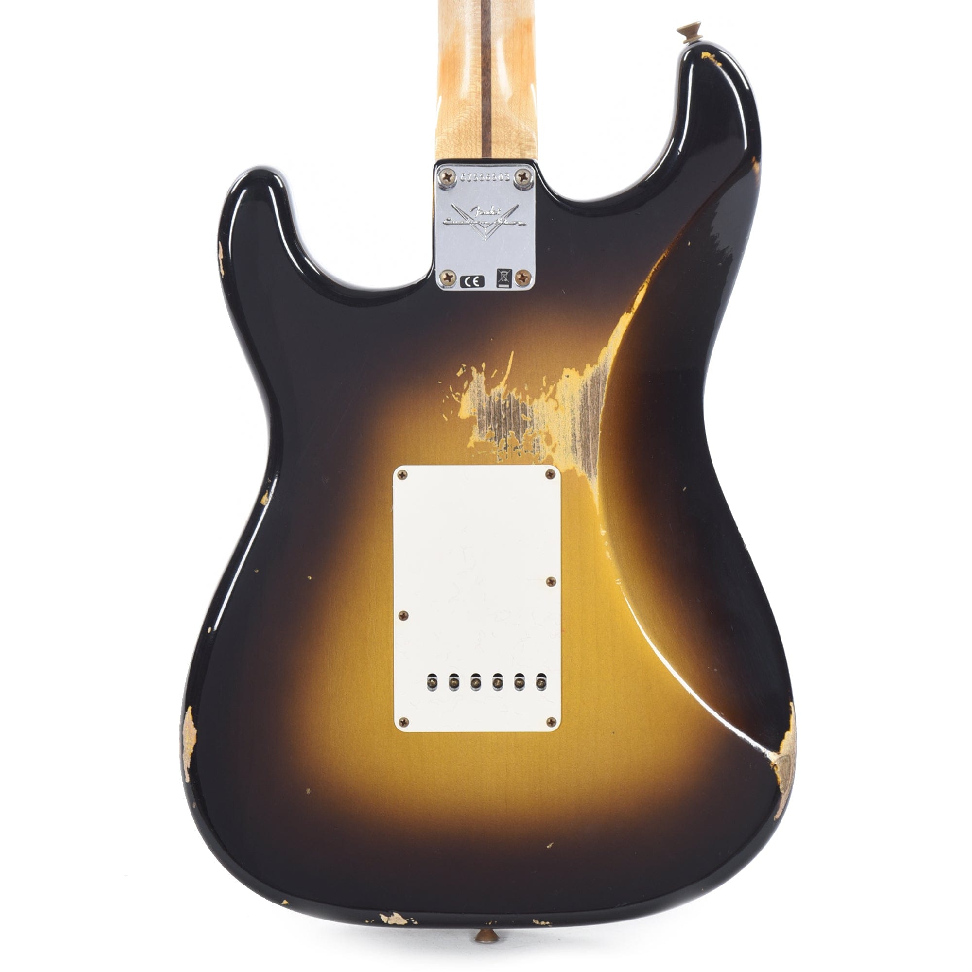 Fender Custom Shop Time Machine 1957 Stratocaster Relic Wide-Fade 2-Color Sunburst Electric Guitars / Solid Body