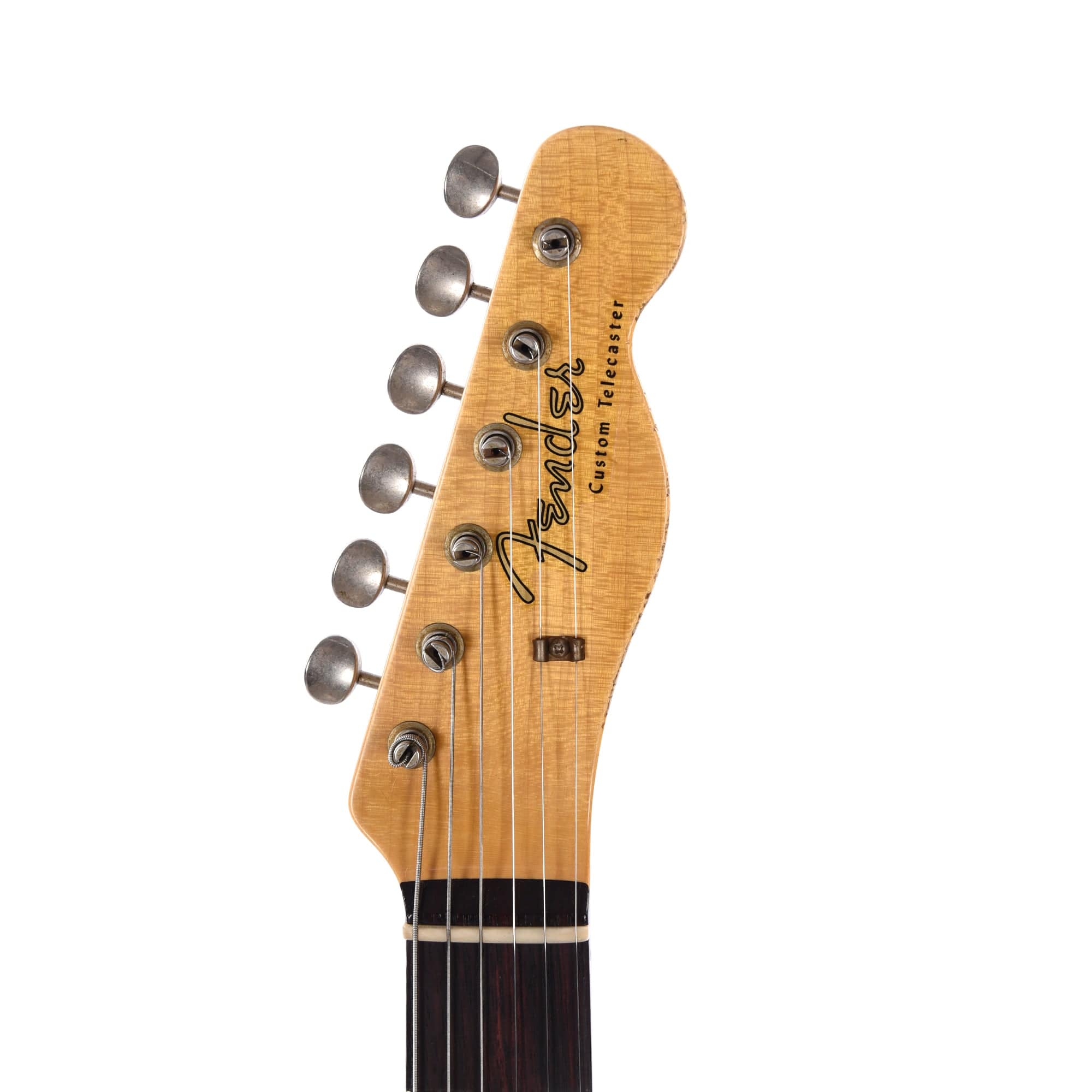 Fender Custom Shop Time Machine 1960 Telecaster Custom Heavy Relic Chocolate 3-Color Sunburst Electric Guitars / Solid Body