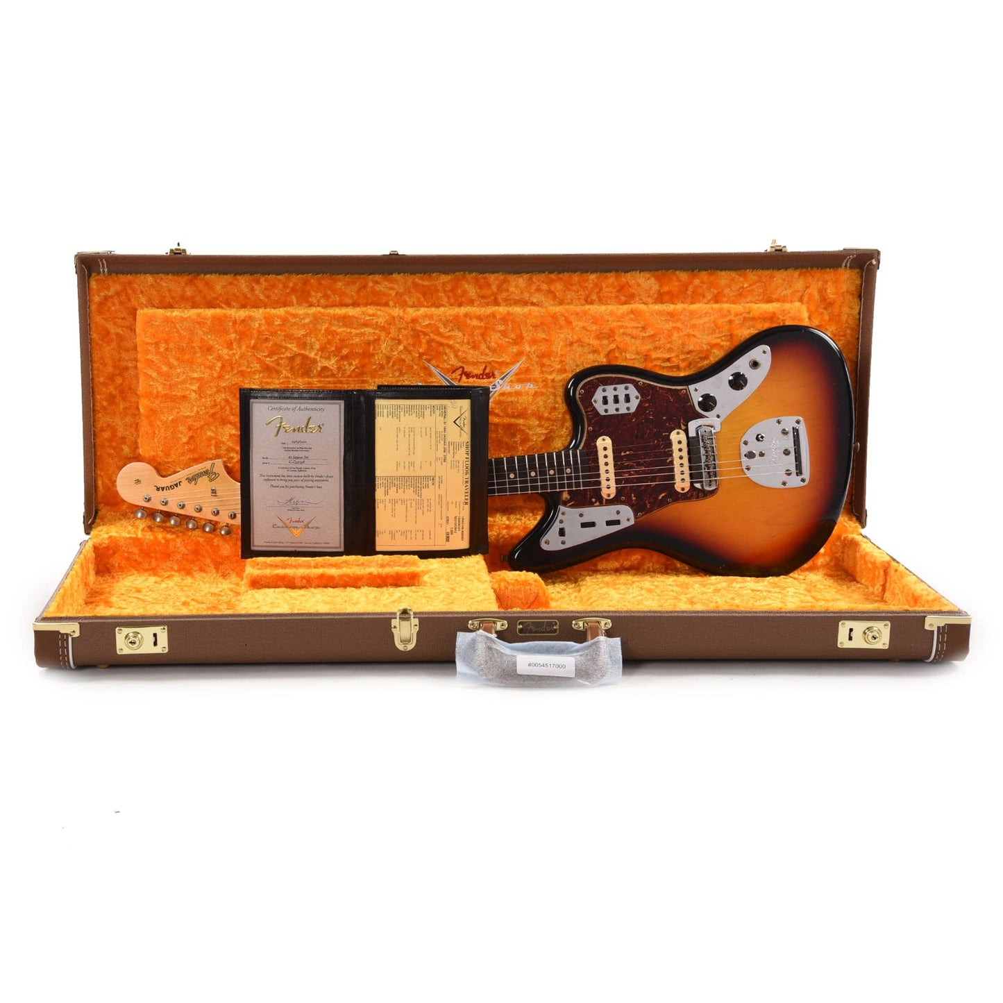 Fender Custom Shop Time Machine 1963 Jaguar Journeyman 3-Color Sunburst Electric Guitars / Solid Body