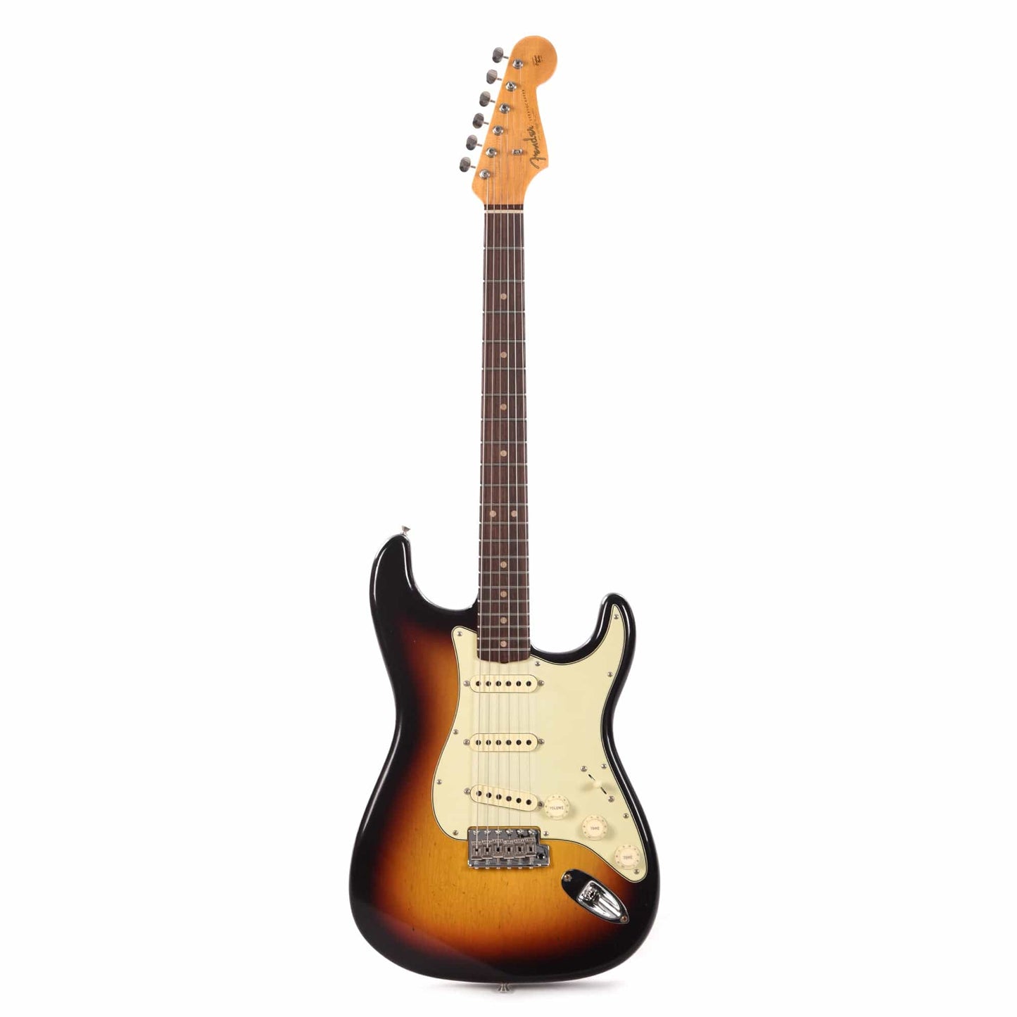 Fender Custom Shop Time Machine 1963 Stratocaster Journeyman 3-Color Sunburst Electric Guitars / Solid Body
