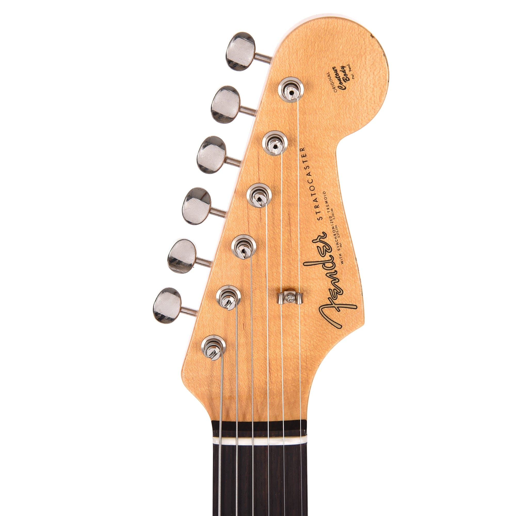 Fender Custom Shop Time Machine 1963 Stratocaster Journeyman Aged Olympic White w/CC Hardware Electric Guitars / Solid Body