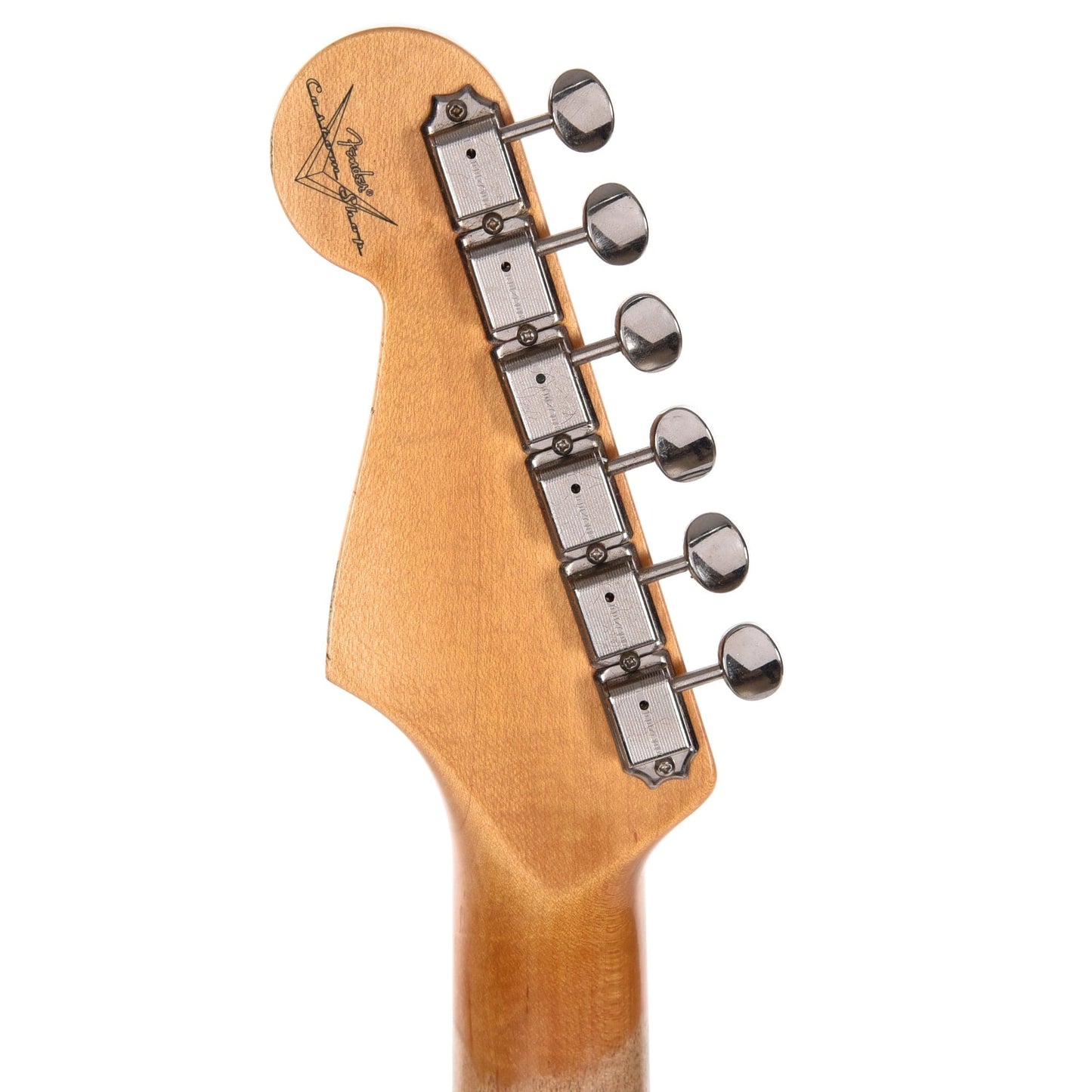 Fender Custom Shop Time Machine 1963 Stratocaster Journeyman Aged Olympic White w/CC Hardware Electric Guitars / Solid Body