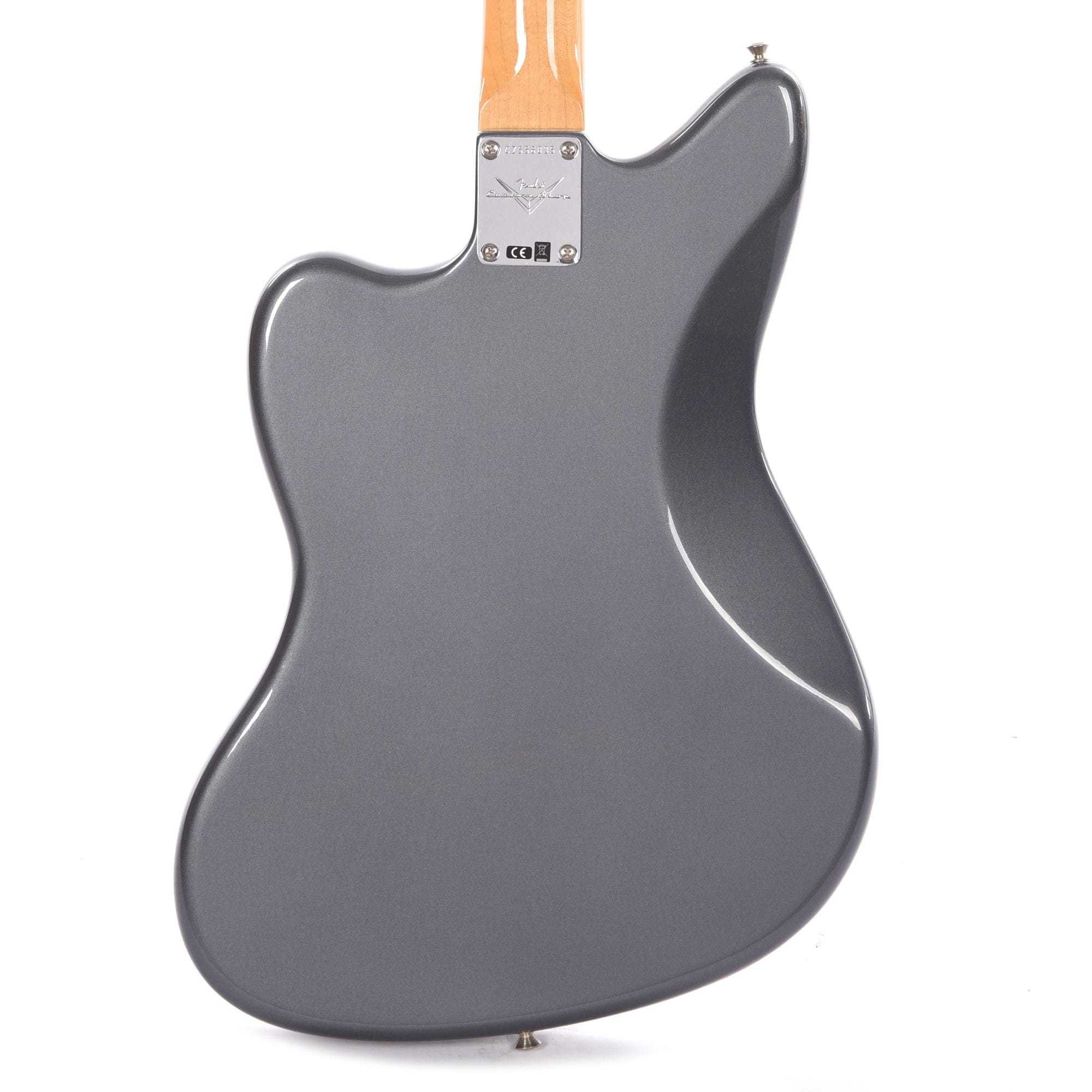 Fender Custom Shop Time Machine 1966 Jazzmaster Deluxe Closet Classic Aged Charcoal Frost Metallic Electric Guitars / Solid Body