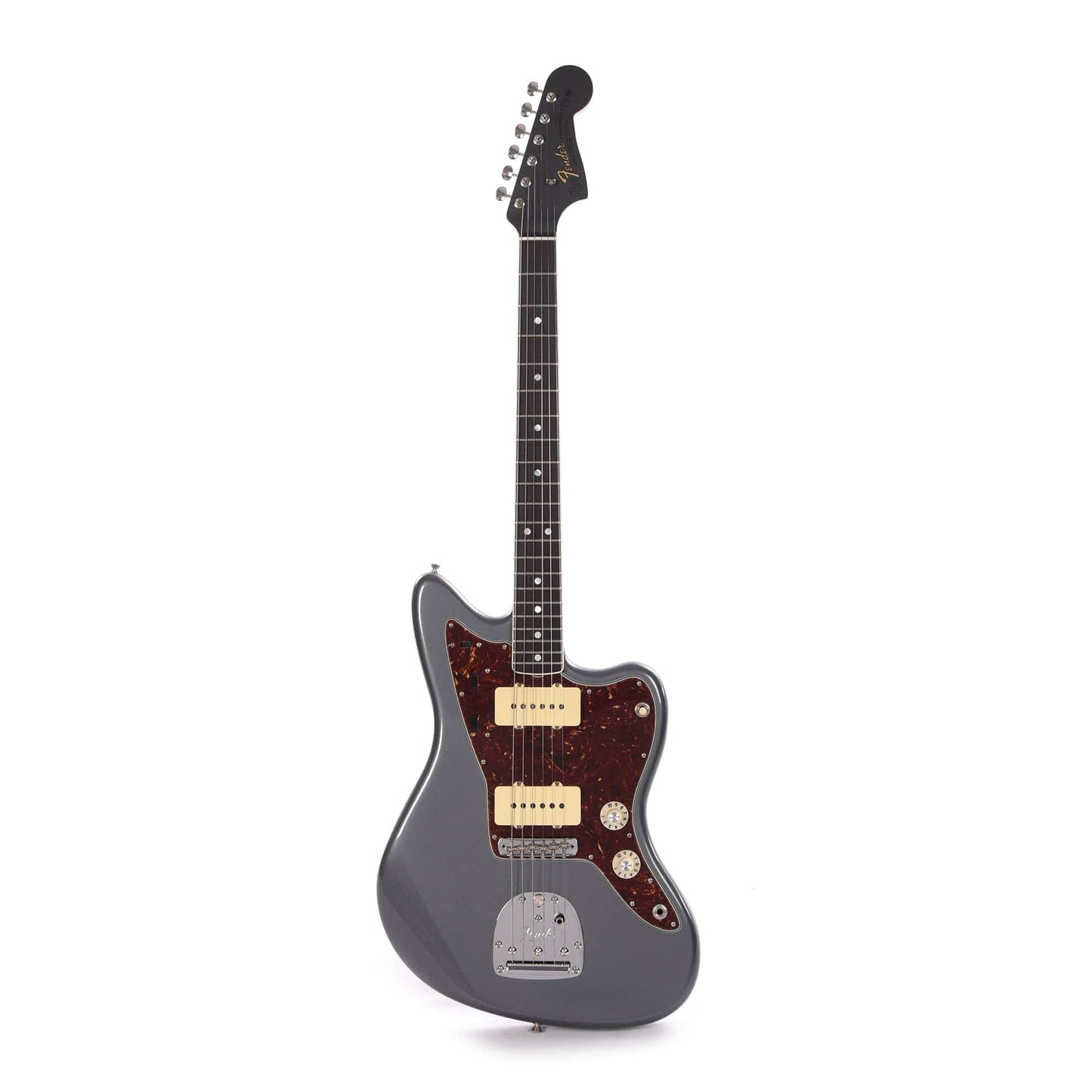 Fender Custom Shop Time Machine 1966 Jazzmaster Deluxe Closet Classic Aged Charcoal Frost Metallic Electric Guitars / Solid Body