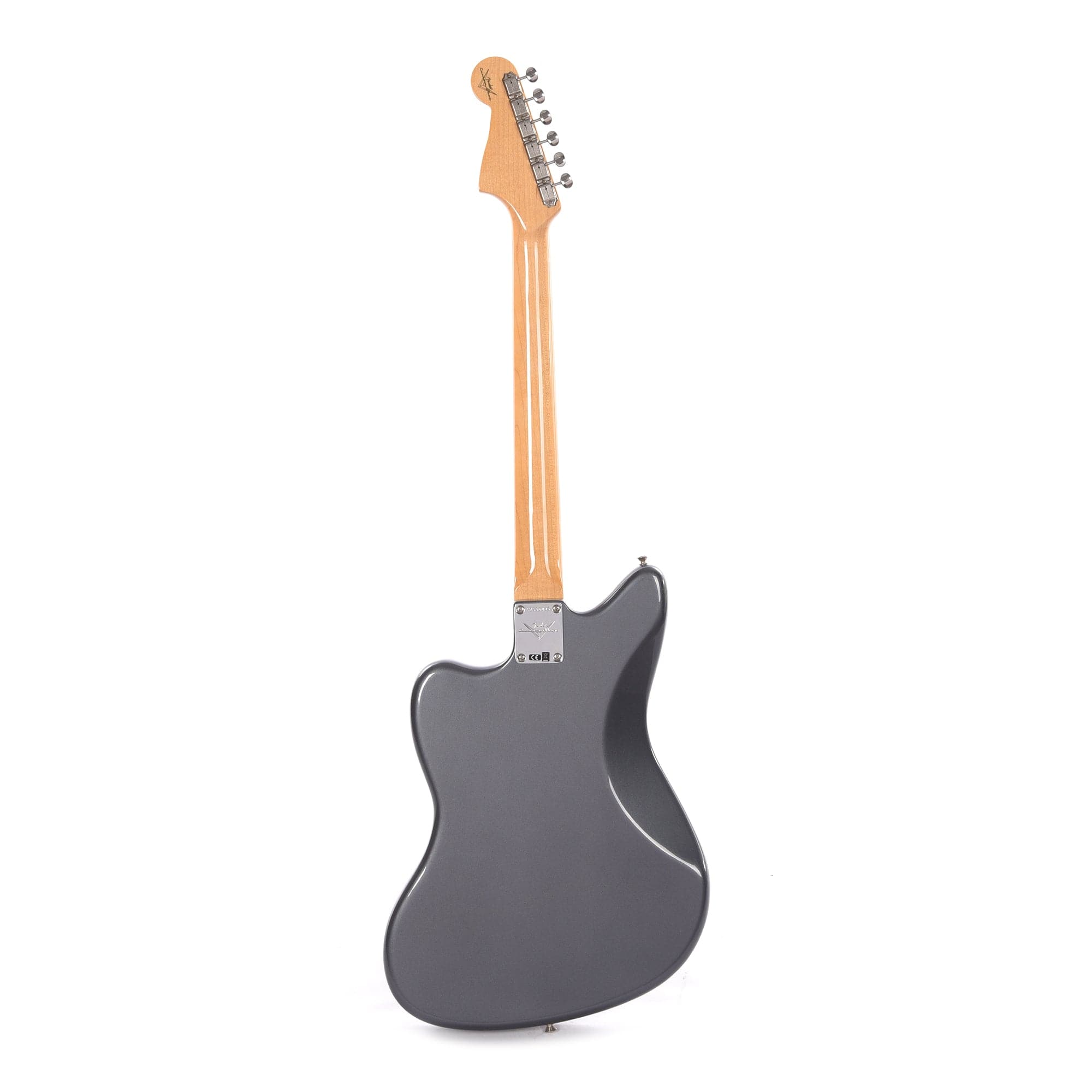 Fender Custom Shop Time Machine 1966 Jazzmaster Deluxe Closet Classic Aged Charcoal Frost Metallic Electric Guitars / Solid Body