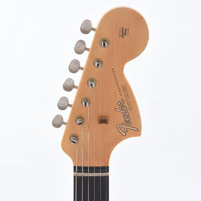 Fender Custom Shop Time Machine 1967 Stratocaster Heavy Relic Aged Black Electric Guitars / Solid Body