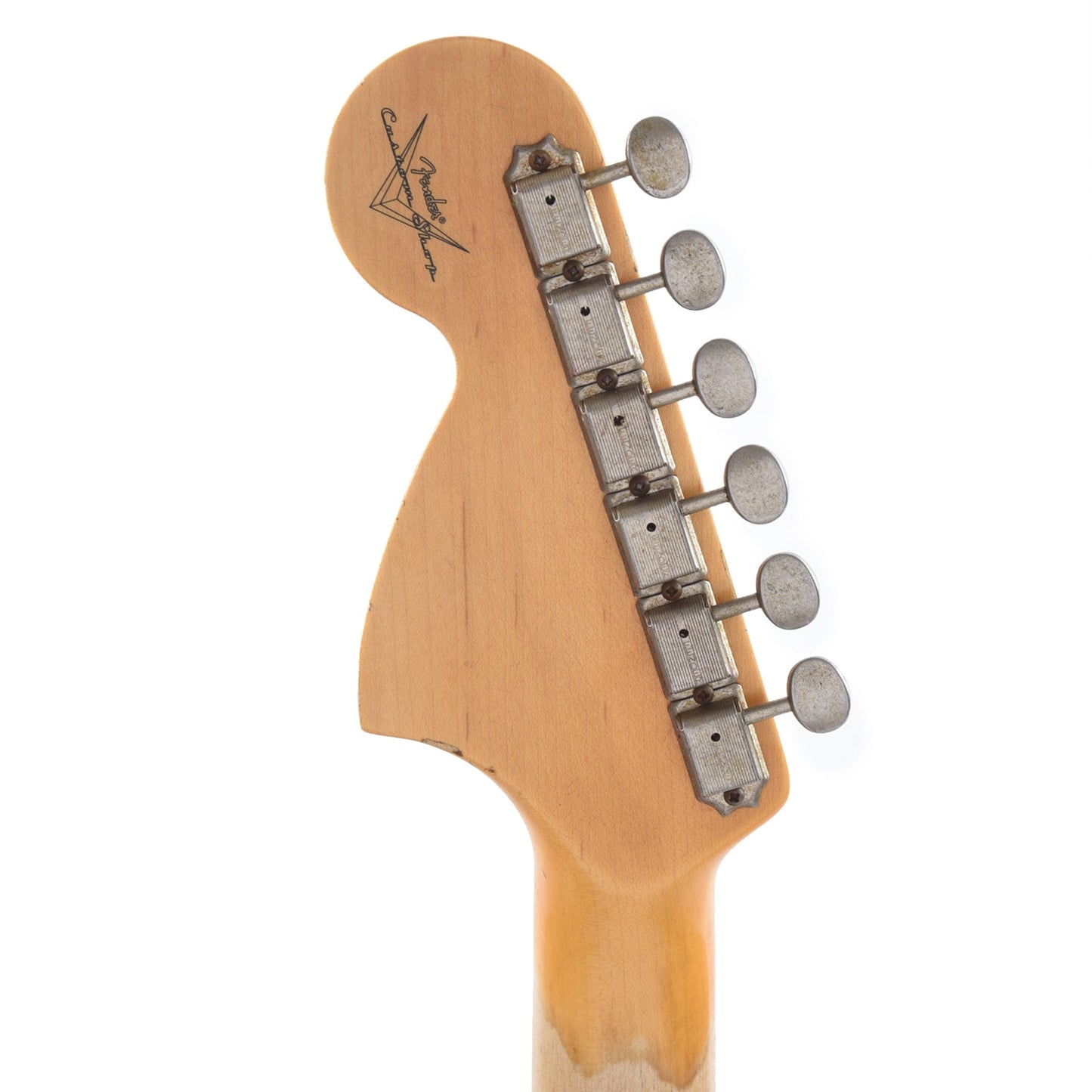 Fender Custom Shop Time Machine 1967 Stratocaster Heavy Relic Aged Black Electric Guitars / Solid Body