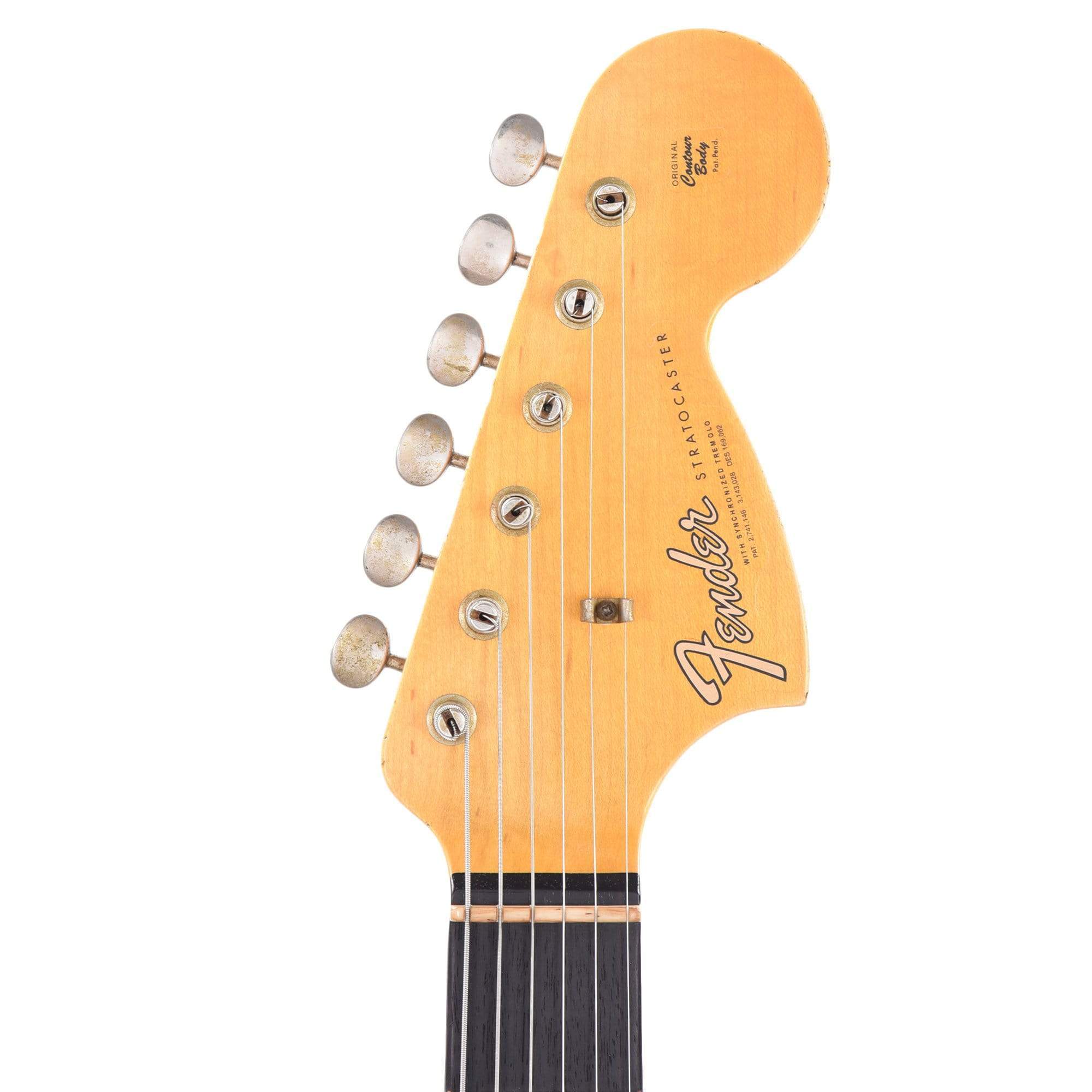 Fender Custom Shop Time Machine 1967 Stratocaster Heavy Relic Faded Aged 3-Color Sunburst Electric Guitars / Solid Body