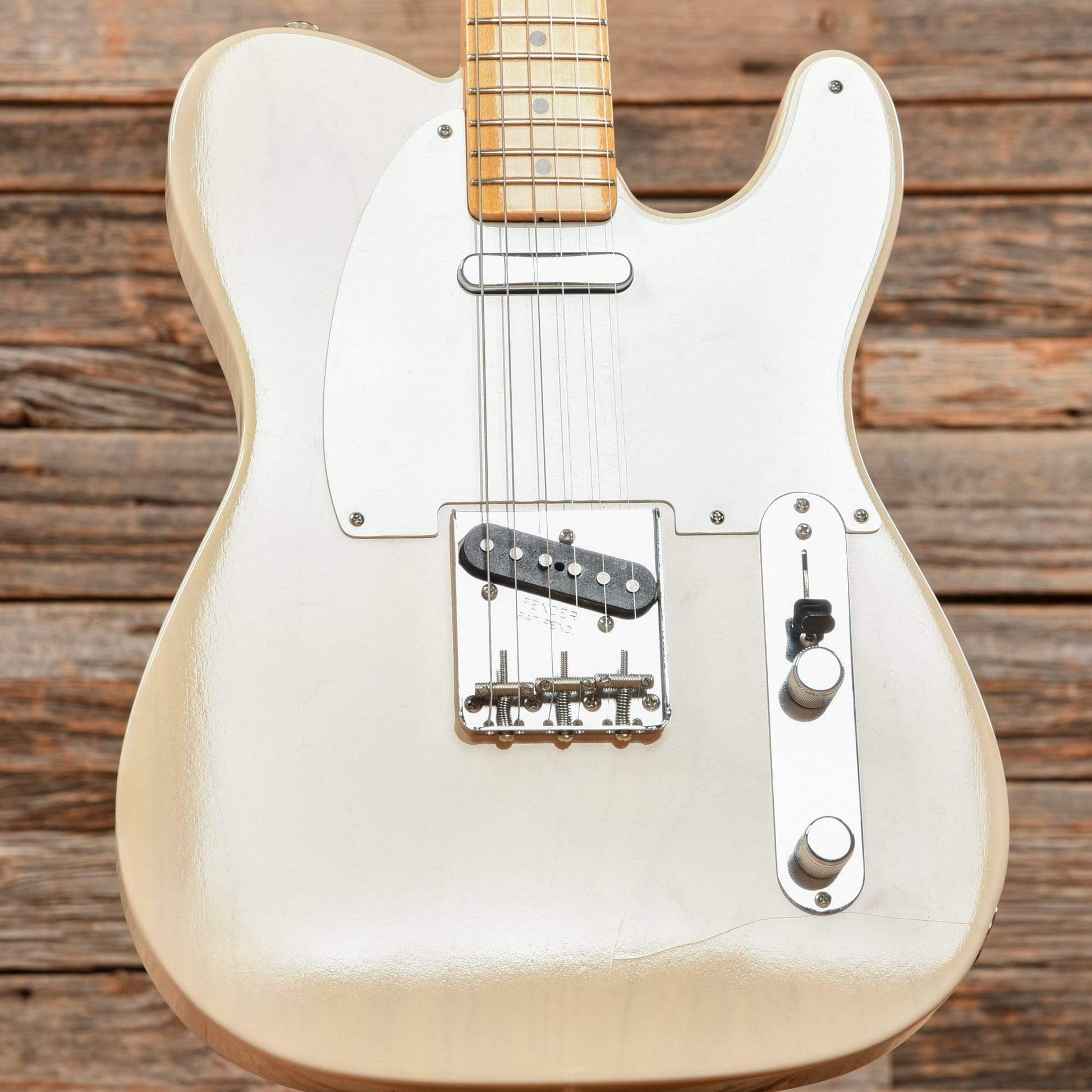 Fender Custom Shop Vintage Custom 1958 Top-Load Telecaster NOS Aged White Blonde 2019 Electric Guitars / Solid Body