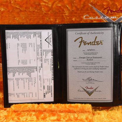 Fender Custom Shop Vintage Custom 1959 Hardtail Stratocaster Faded Aged Sonic Blue Electric Guitars / Solid Body