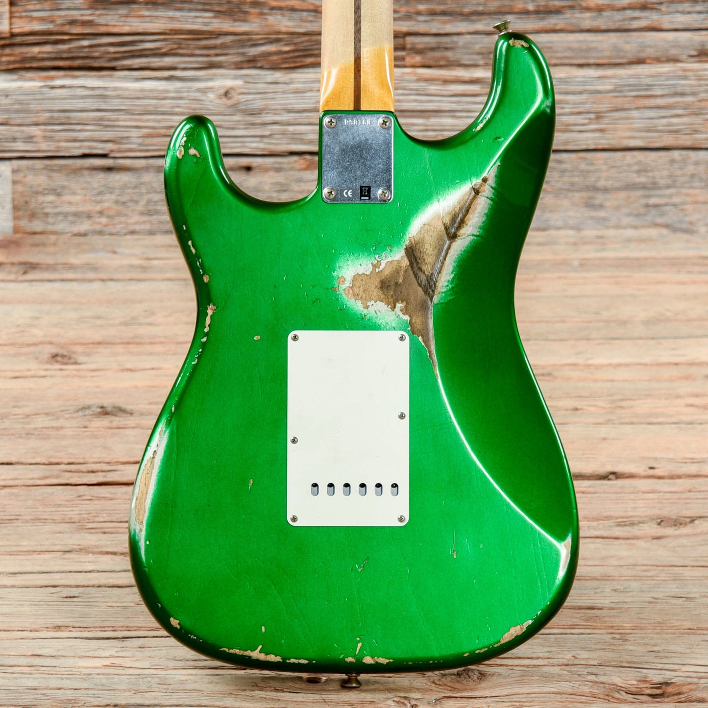Fender Custom Shop Wildwood 10 1955 Stratocaster Heavy Relic Cadillac Green 2019 Electric Guitars / Solid Body