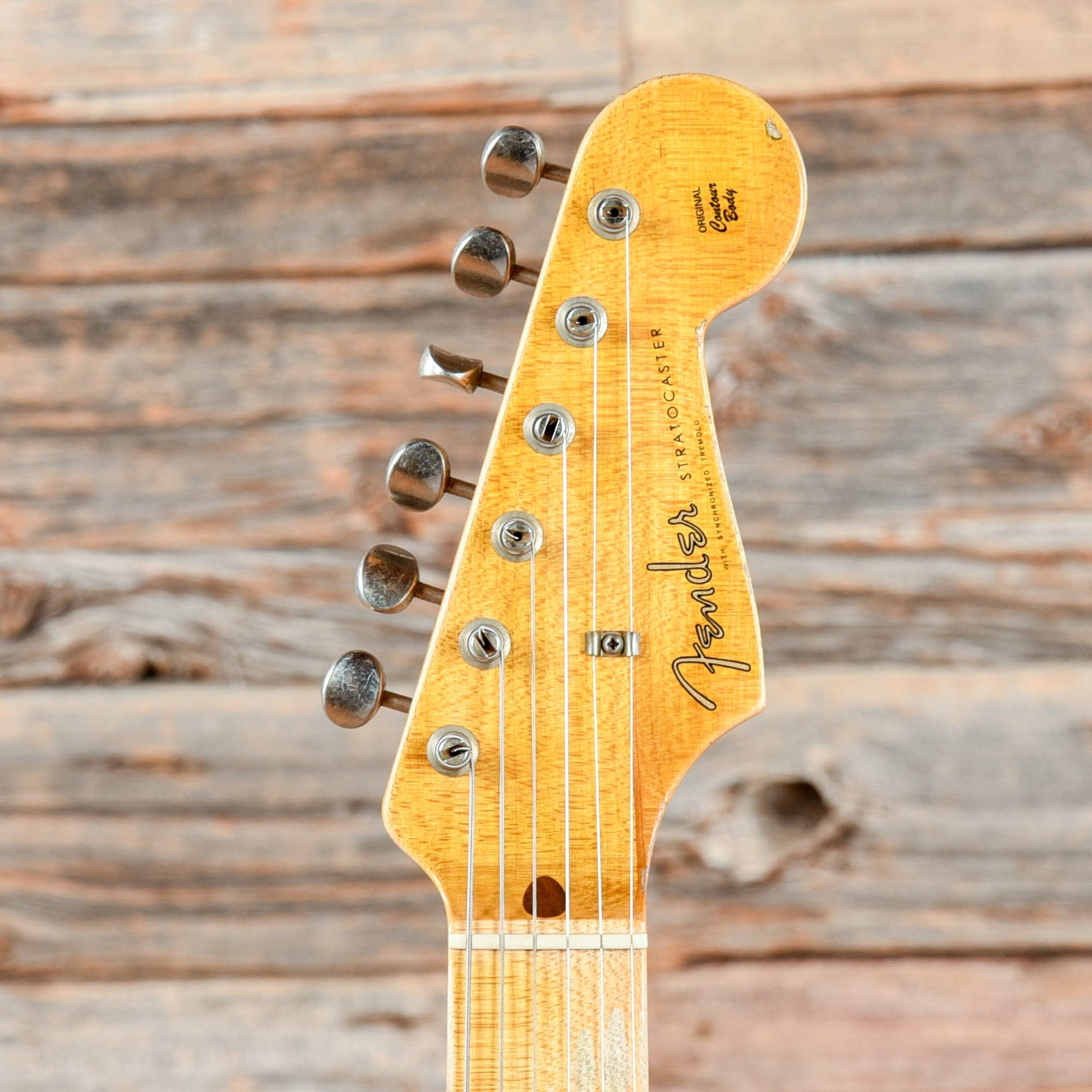 Fender Custom Shop Wildwood 10 1955 Stratocaster Heavy Relic Cadillac Green 2019 Electric Guitars / Solid Body