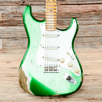 Fender Custom Shop Wildwood 10 1955 Stratocaster Heavy Relic Cadillac Green 2019 Electric Guitars / Solid Body