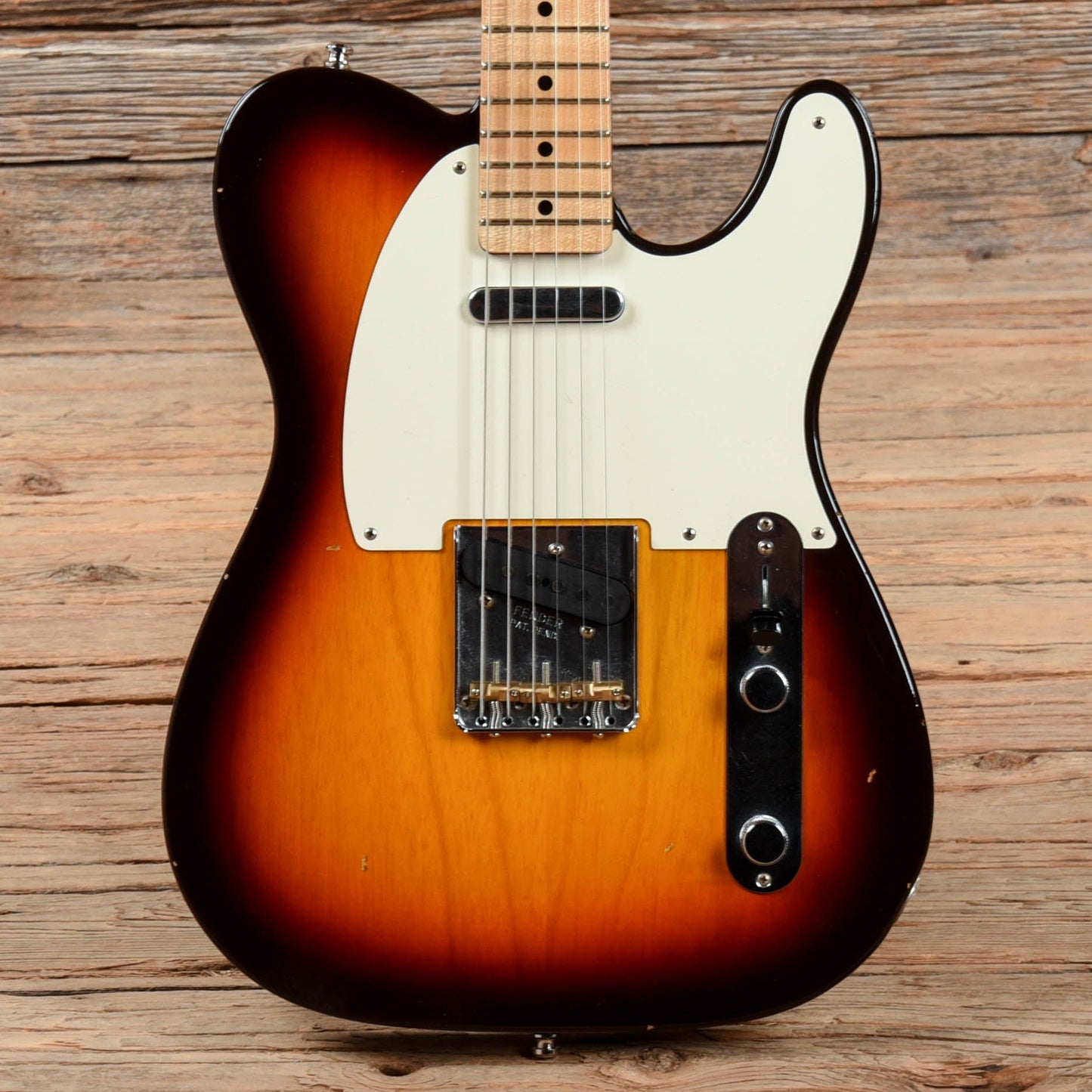 Fender Custom Shop Wildwood 10 1955 Telecaster Journeyman Relic Sunburst 2017 Electric Guitars / Solid Body