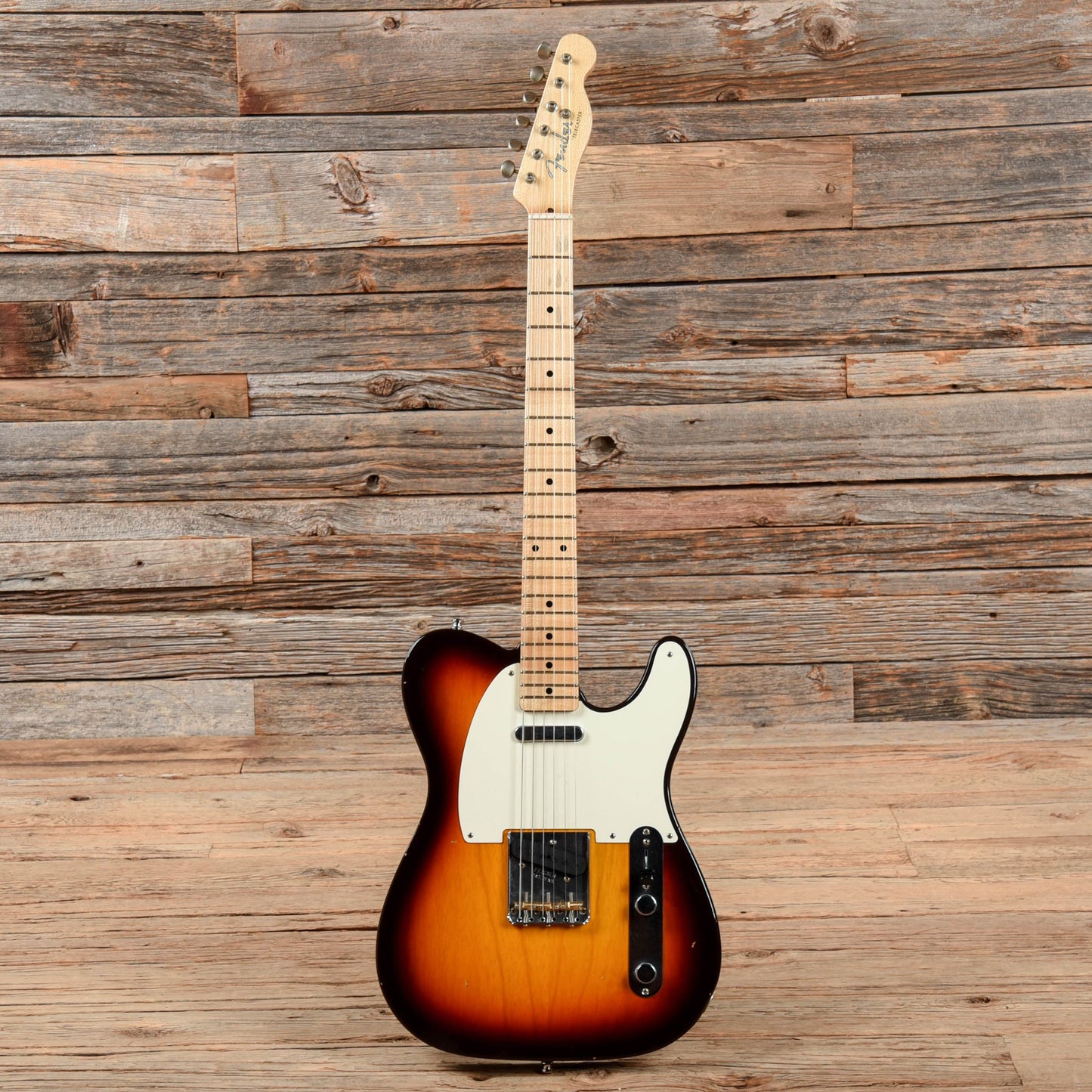 Fender Custom Shop Wildwood 10 1955 Telecaster Journeyman Relic Sunburst 2017 Electric Guitars / Solid Body