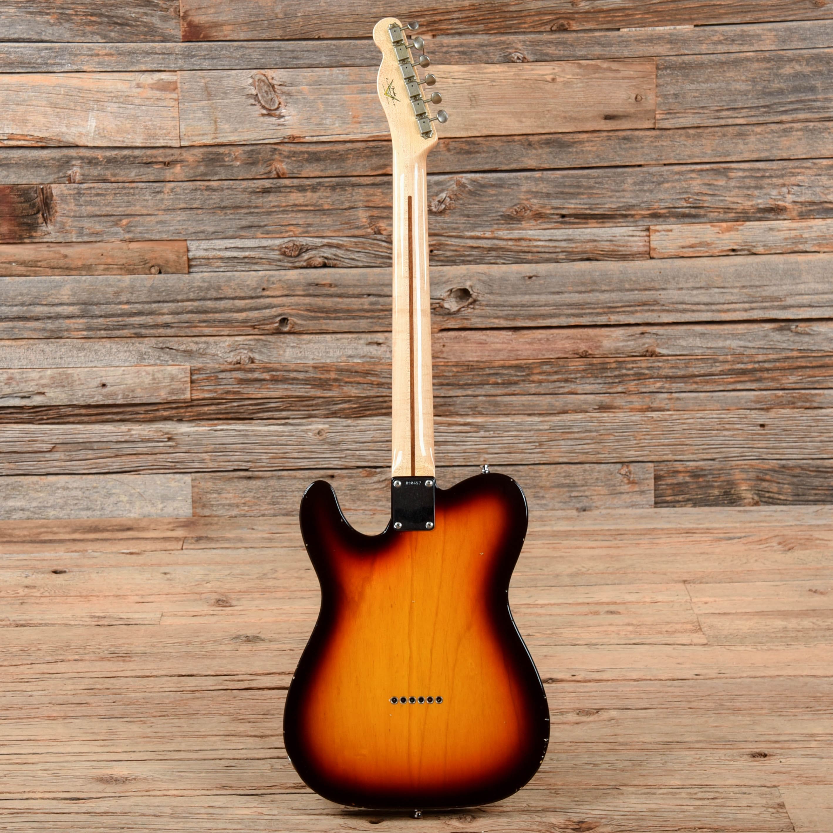 Fender Custom Shop Wildwood 10 1955 Telecaster Journeyman Relic Sunburst 2017 Electric Guitars / Solid Body