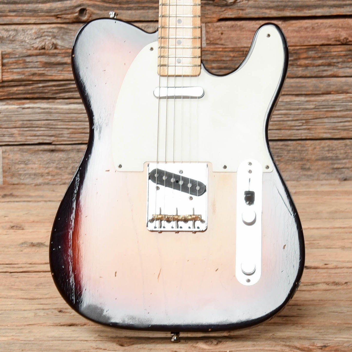 Fender Custom Shop Wildwood 10 1955 Telecaster Journeyman Relic Sunburst 2017 Electric Guitars / Solid Body