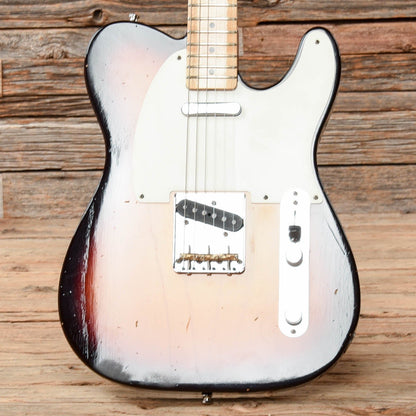 Fender Custom Shop Wildwood 10 1955 Telecaster Journeyman Relic Sunburst 2017 Electric Guitars / Solid Body