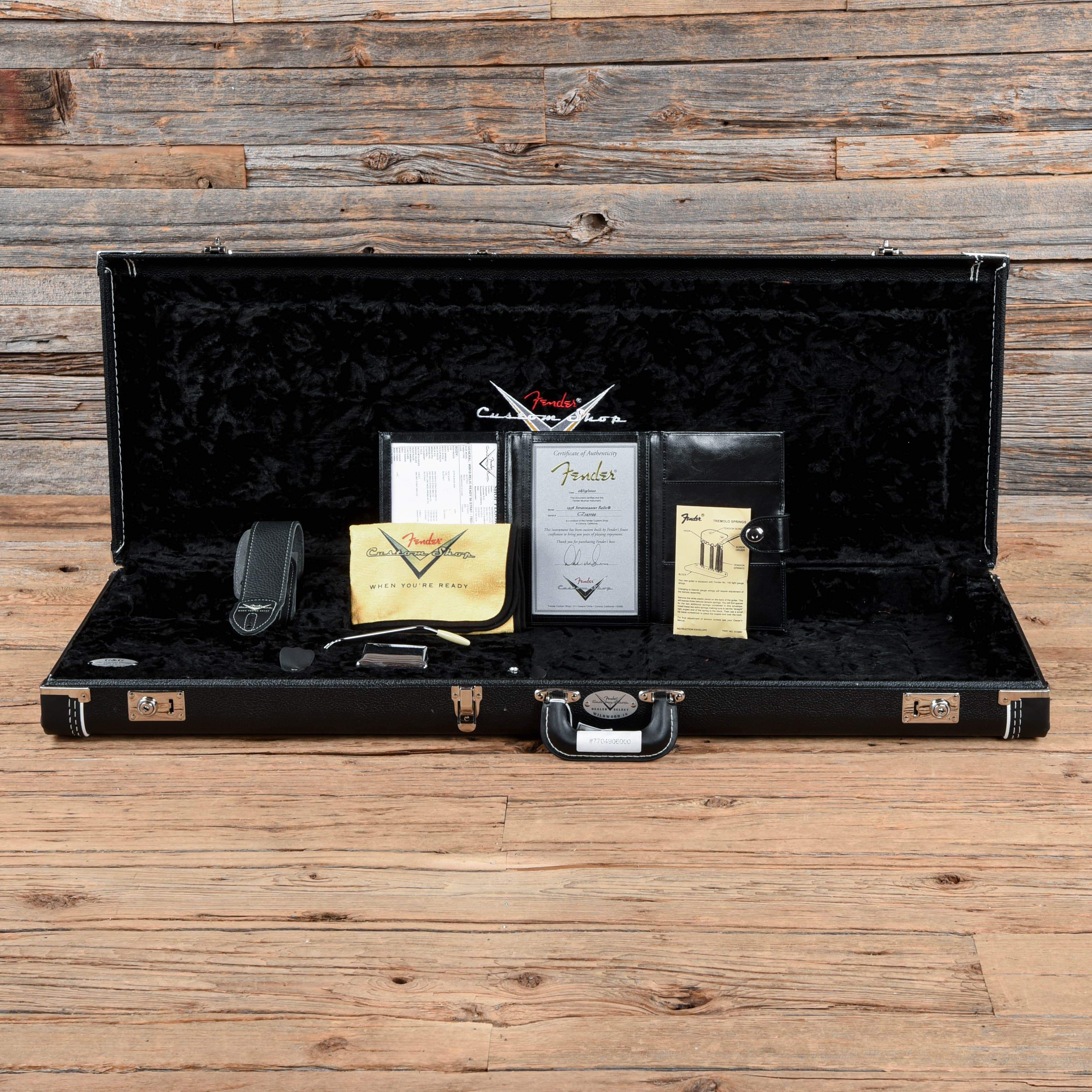 Fender Custom Shop Wildwood 10 1956 Stratocaster Relic-Ready Masterbuilt by Dale Wilson White Blonde 2020 Electric Guitars / Solid Body