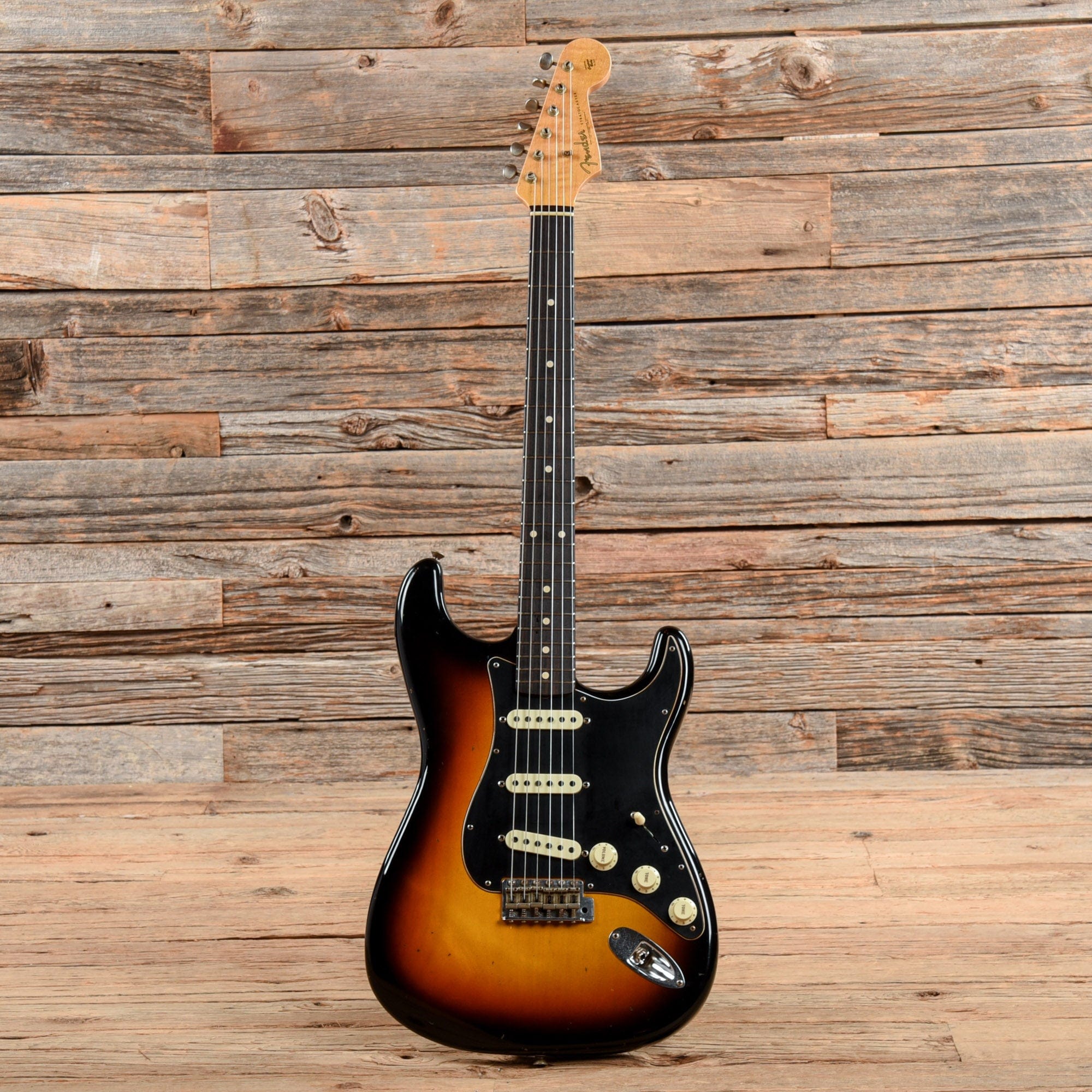 Fender Custom Shop Wildwood 10 1961 Stratocaster Journeyman Relic Sunburst Electric Guitars / Solid Body