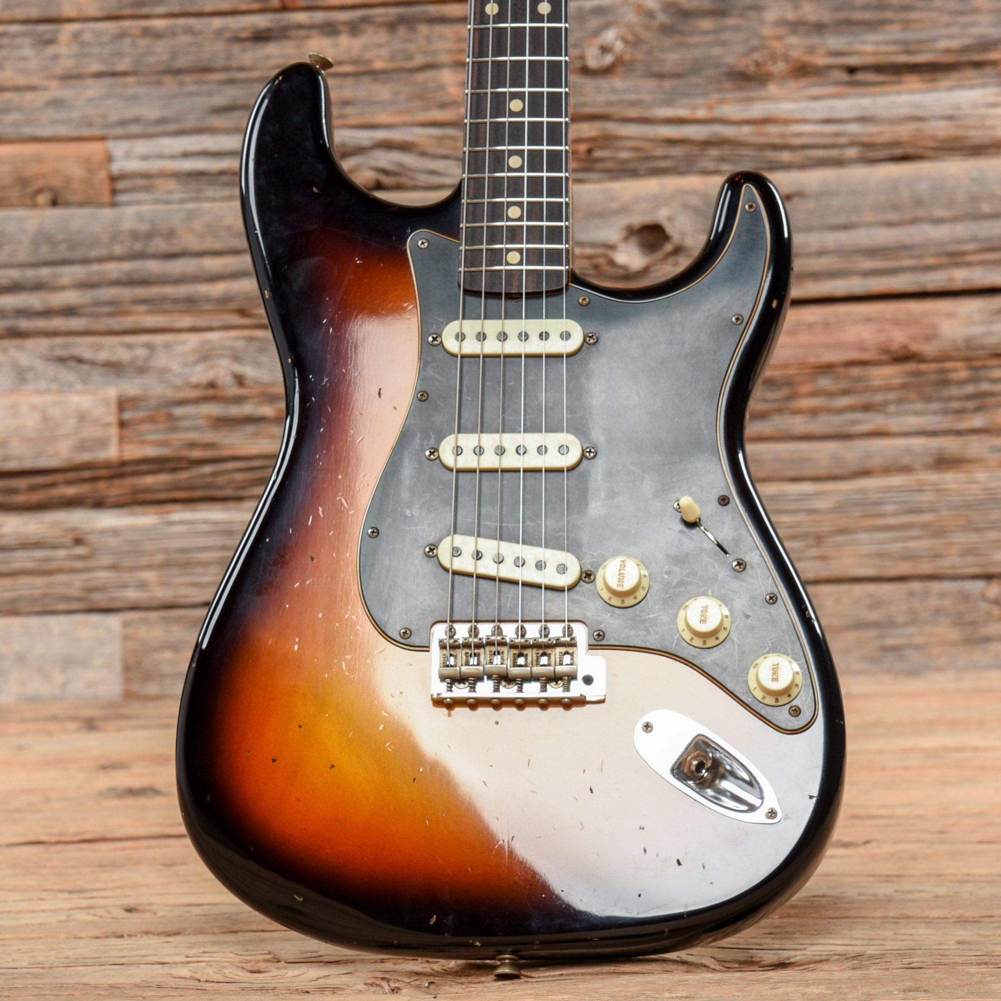 Fender Custom Shop Wildwood 10 1961 Stratocaster Journeyman Relic Sunburst Electric Guitars / Solid Body
