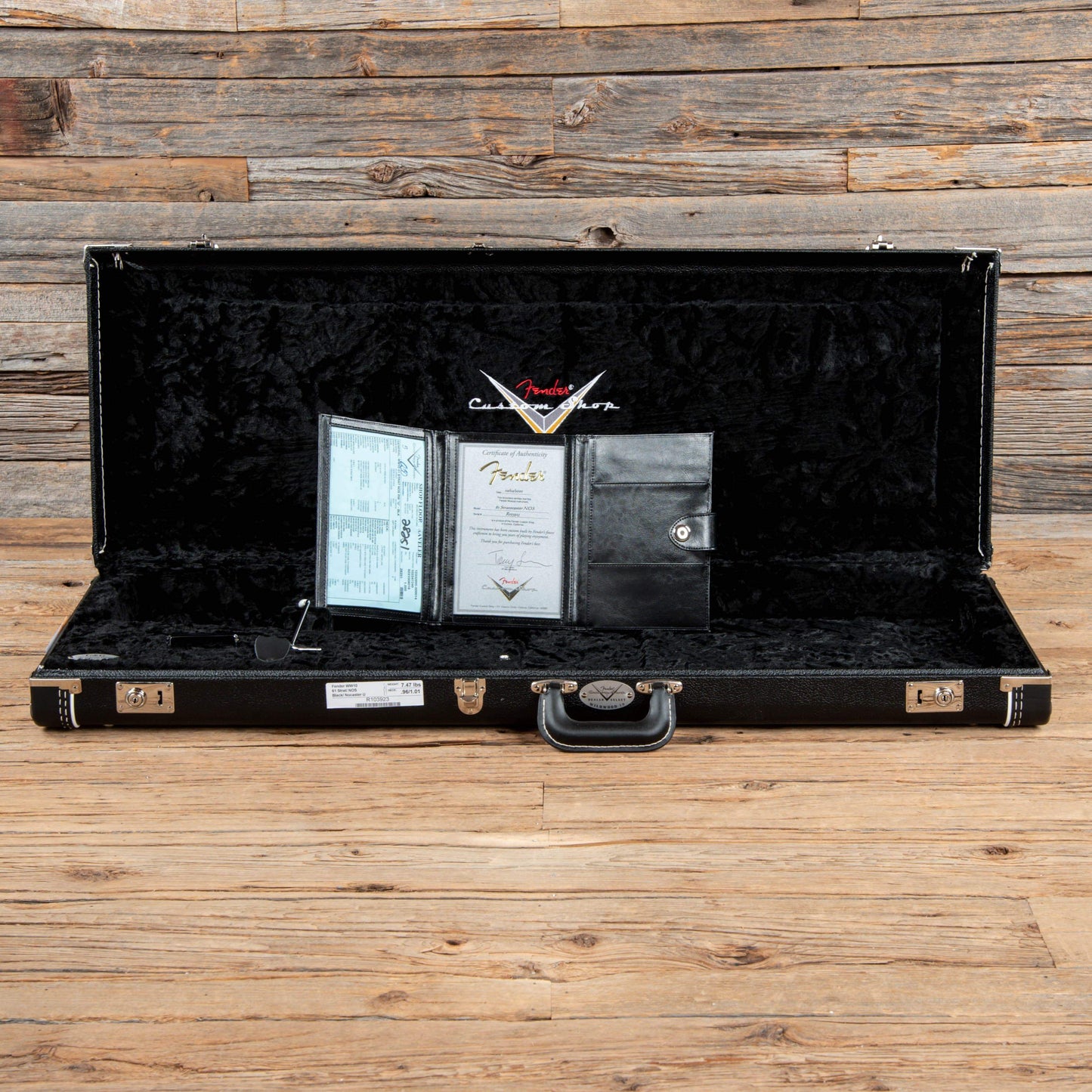 Fender Custom Shop Wildwood 10 1961 Stratocaster NOS Black 2020 Electric Guitars / Solid Body