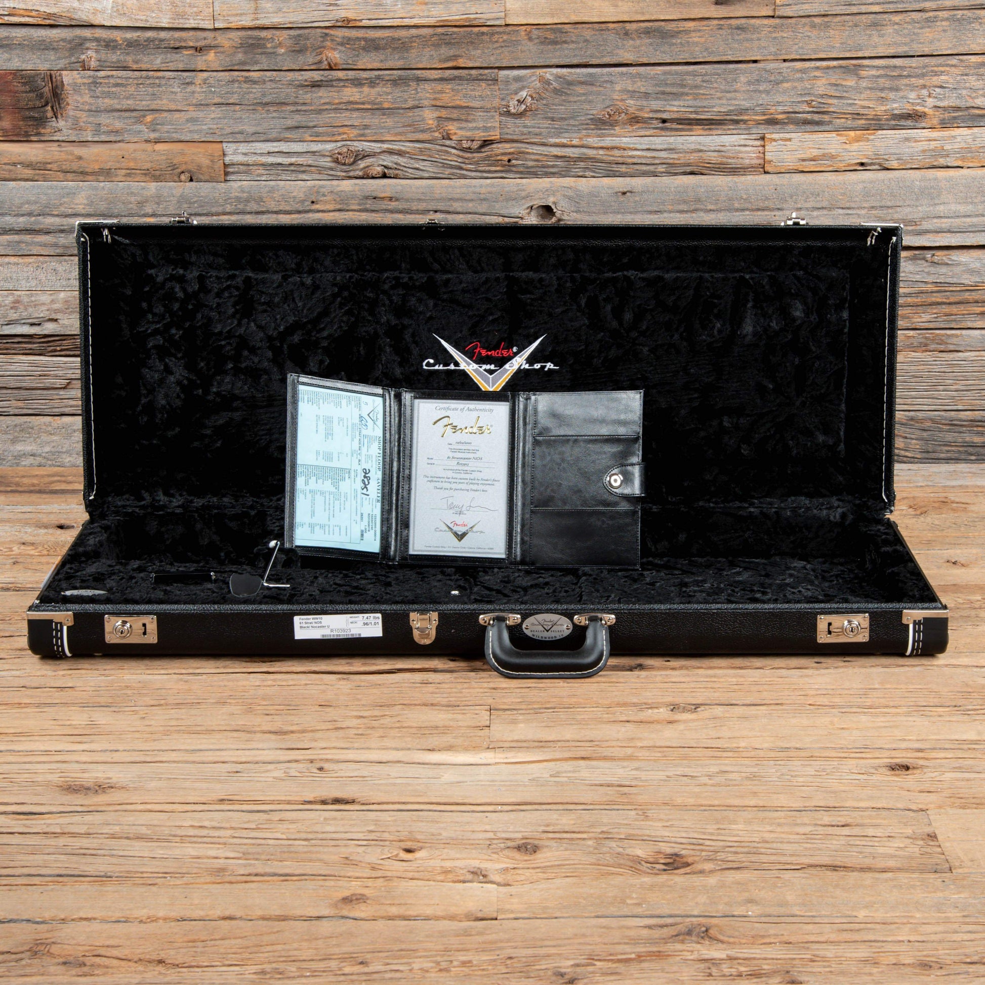 Fender Custom Shop Wildwood 10 1961 Stratocaster NOS Black 2020 Electric Guitars / Solid Body