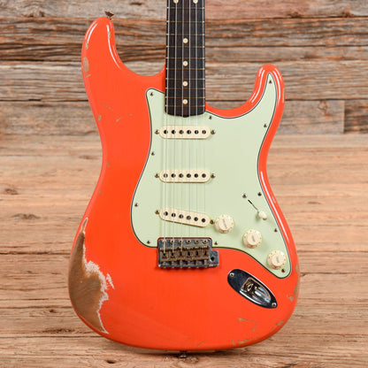 Fender Custom Shop Wildwood 10 1961 Stratocater Relic Faded Cadmium Orange 2020 Electric Guitars / Solid Body