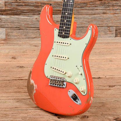 Fender Custom Shop Wildwood 10 1961 Stratocater Relic Faded Cadmium Orange 2020 Electric Guitars / Solid Body