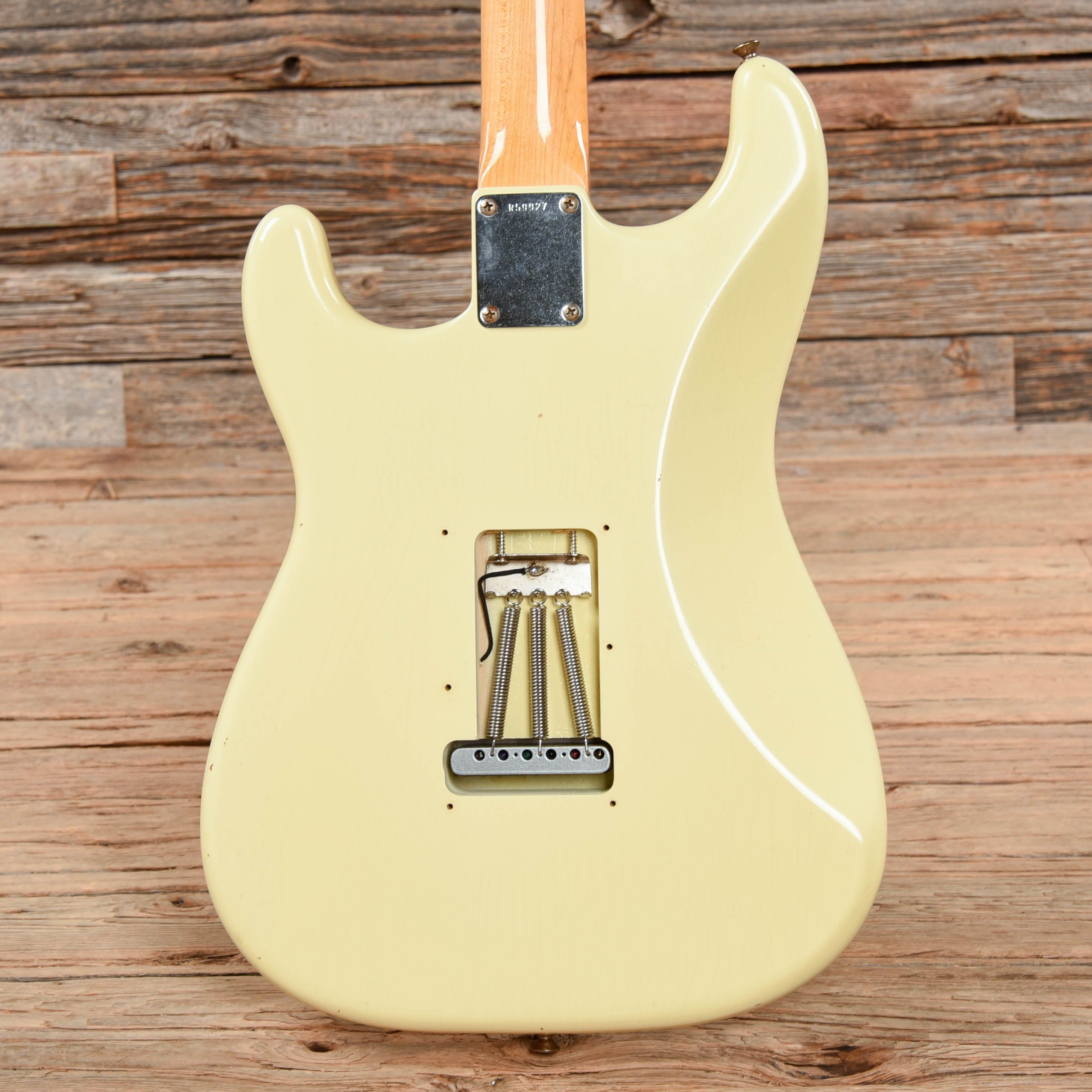 Fender Custom Shop WW10 1961 Stratocaster Relic Olympic White 2011 Electric Guitars / Solid Body