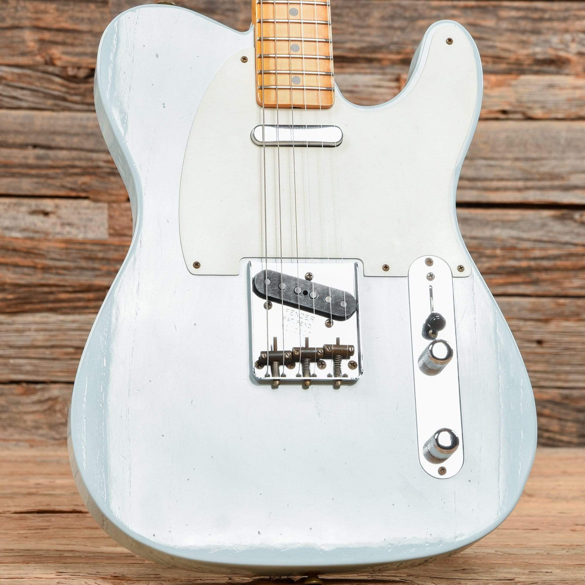 Fender Custom Shop WW10 '52 Telecaster Journeyman Relic Faded Sonic Blue 2021 Electric Guitars / Solid Body