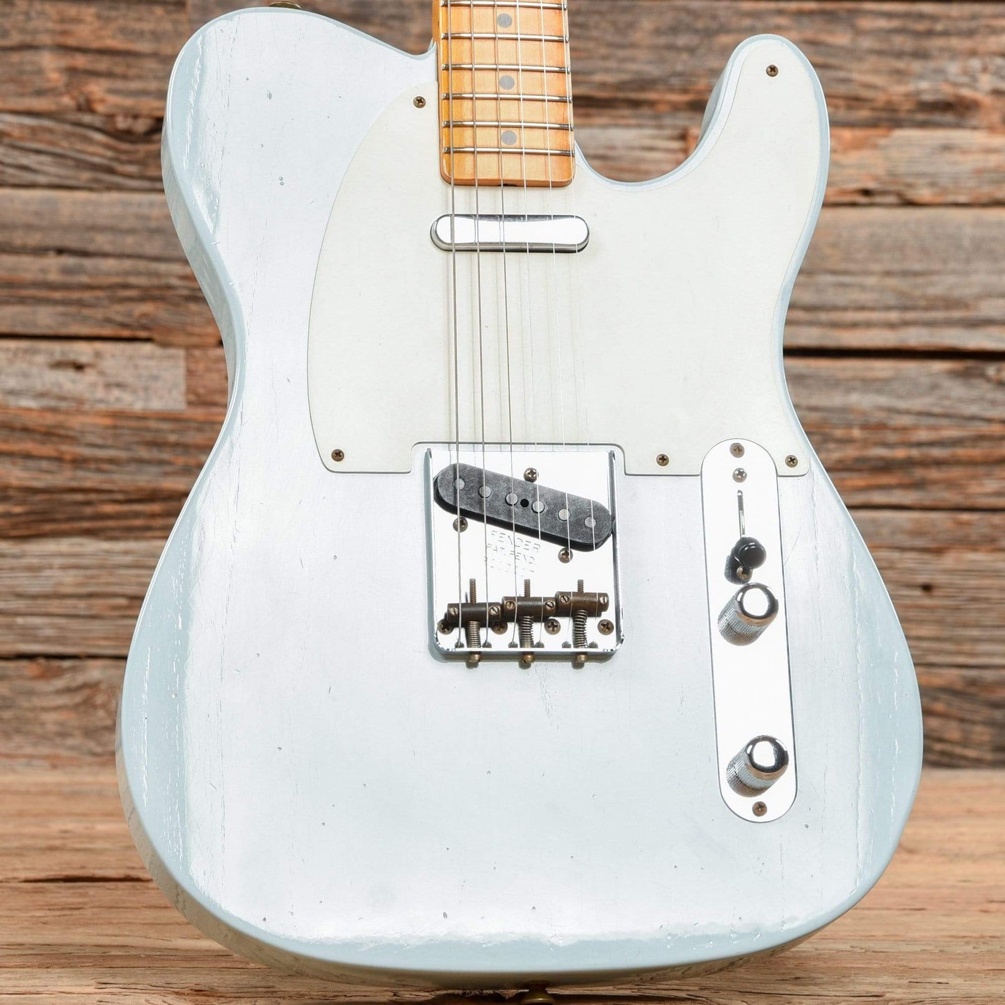 Fender Custom Shop WW10 '52 Telecaster Journeyman Relic Faded Sonic Blue 2021 Electric Guitars / Solid Body