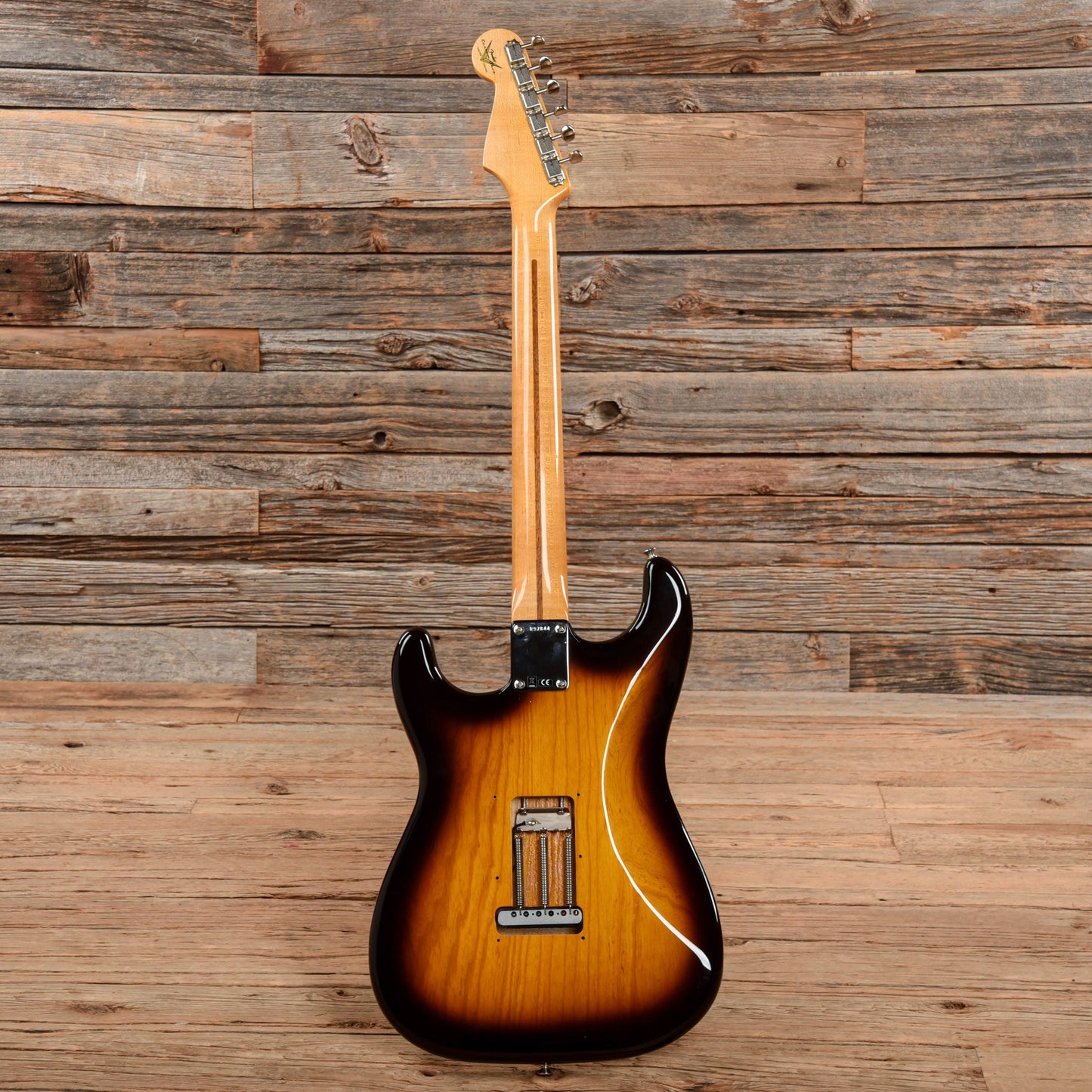 Fender Custom Shop WW10 '55 Stratocaster Relic Ready Sunburst Electric Guitars / Solid Body
